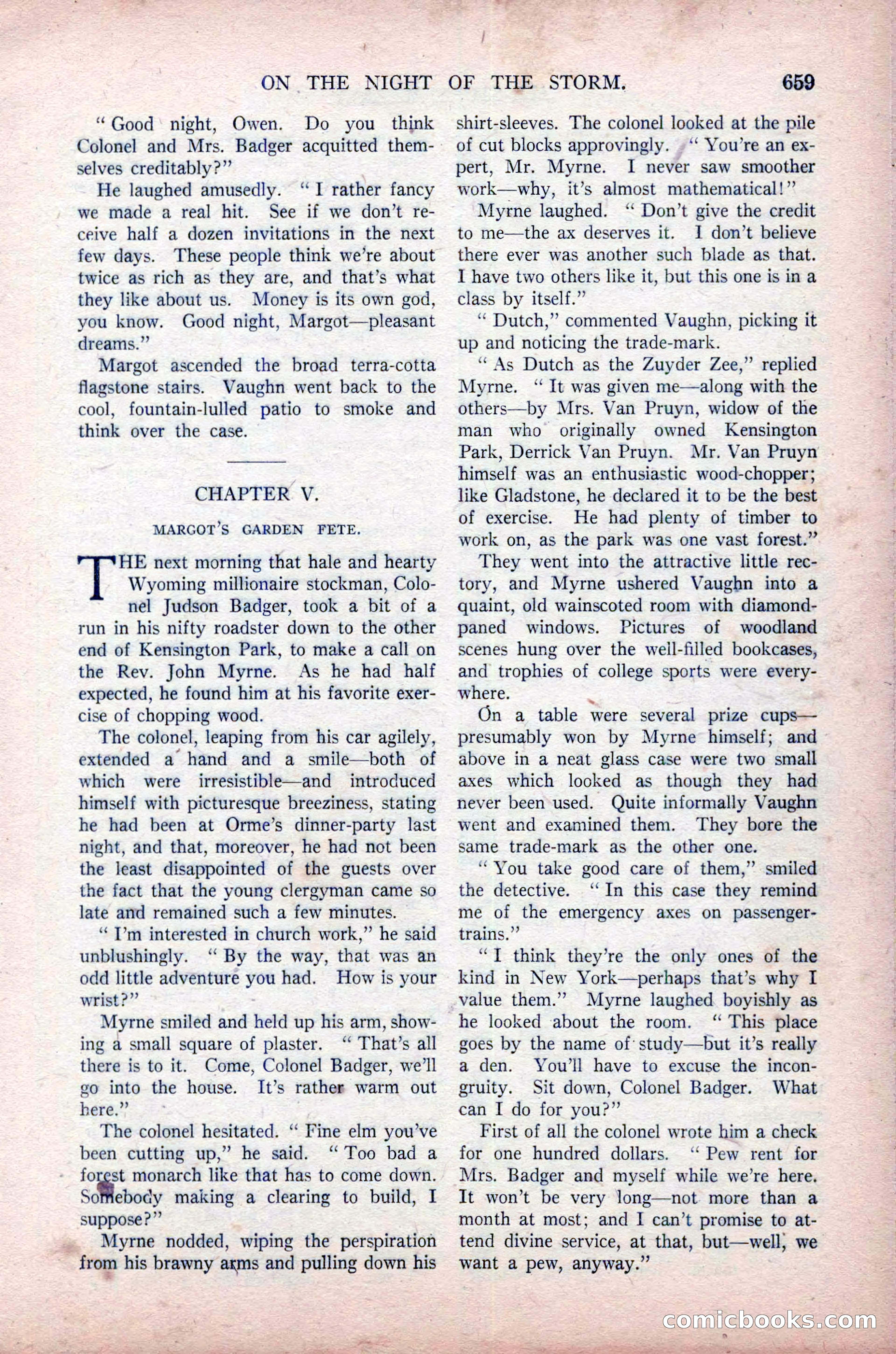 All-Story Weekly, November 16, 1918 — page 93 of 188