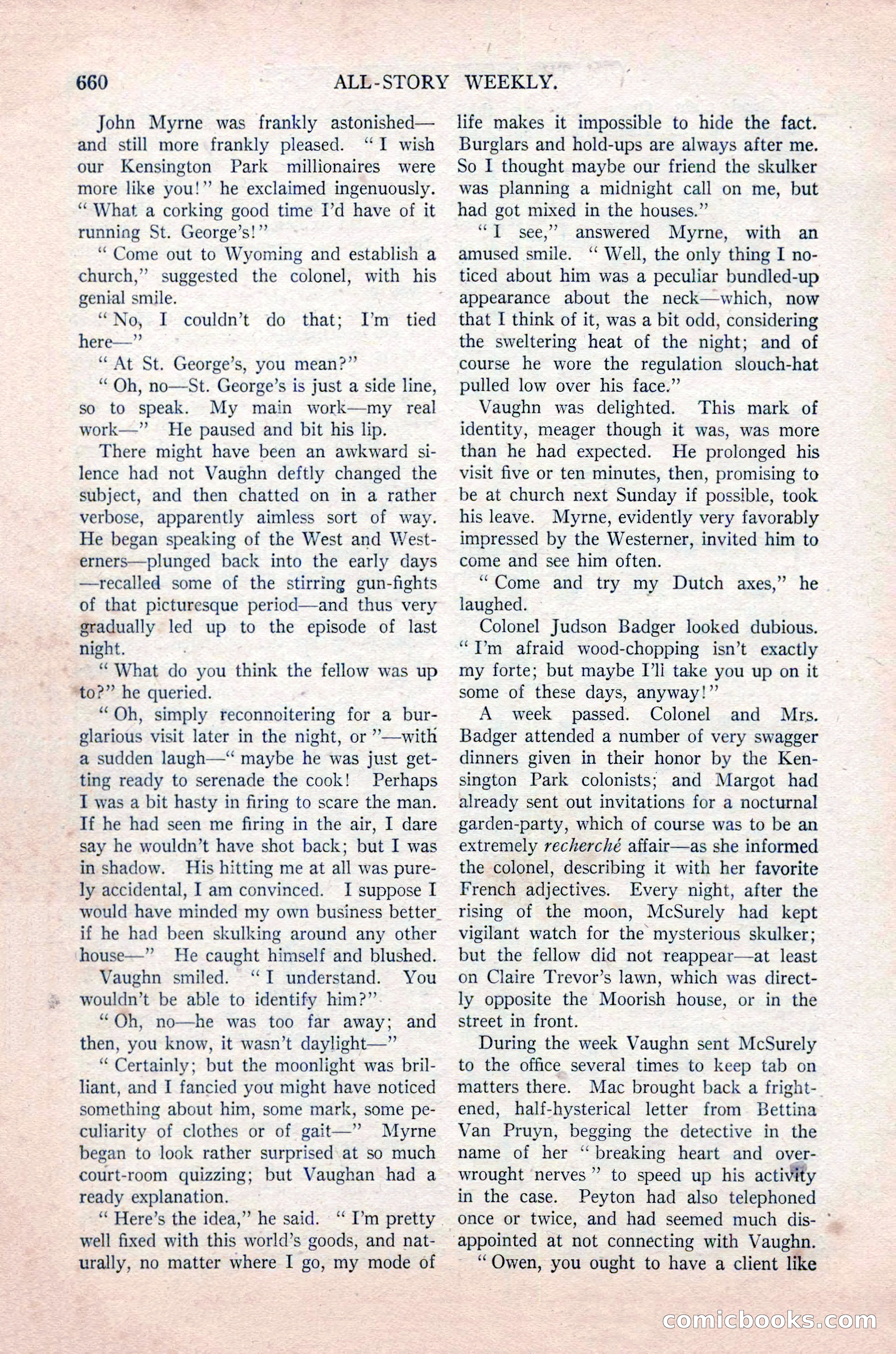 All-Story Weekly, November 16, 1918 — page 94 of 188