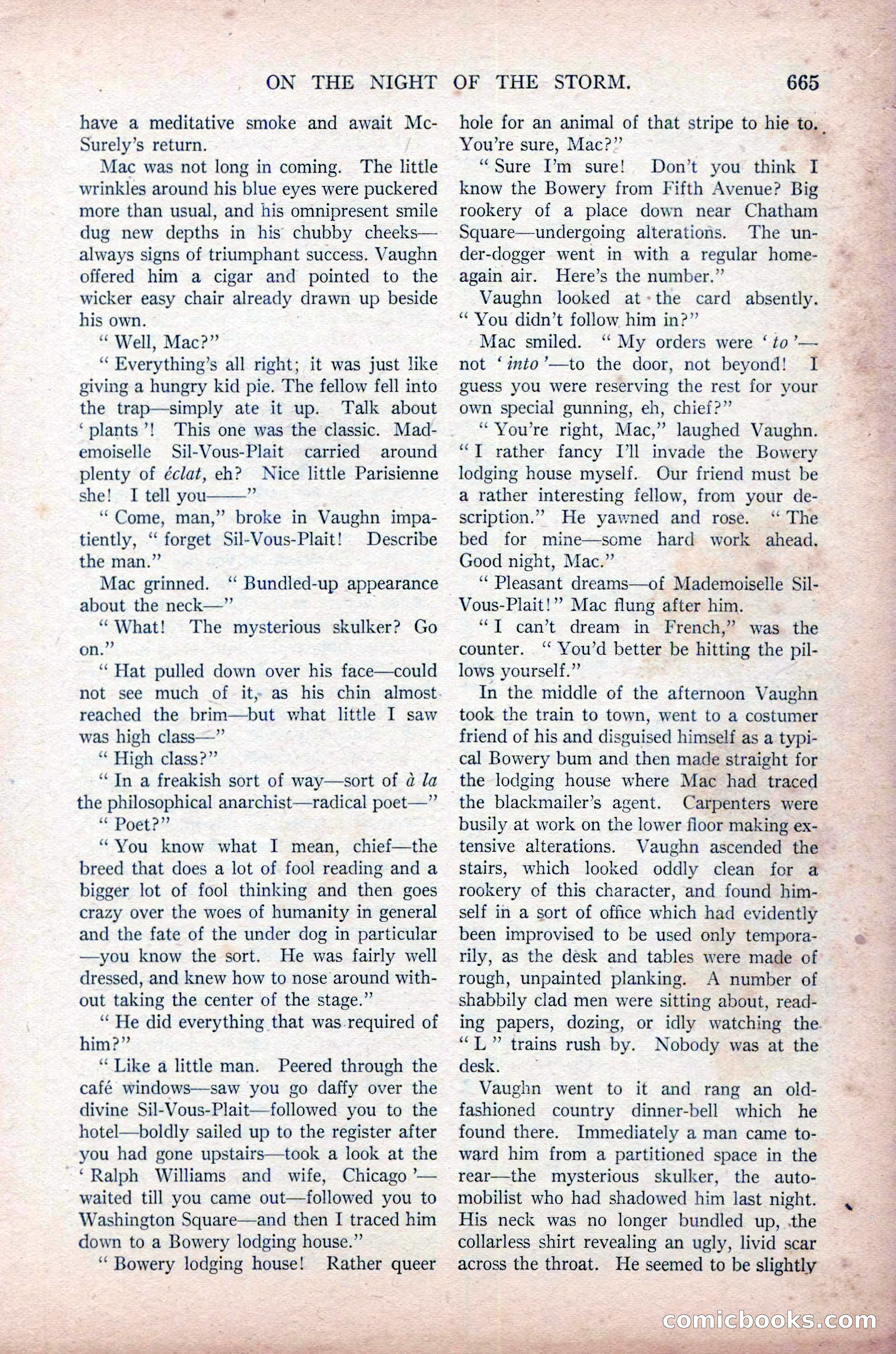 All-Story Weekly, November 16, 1918 — page 99 of 188