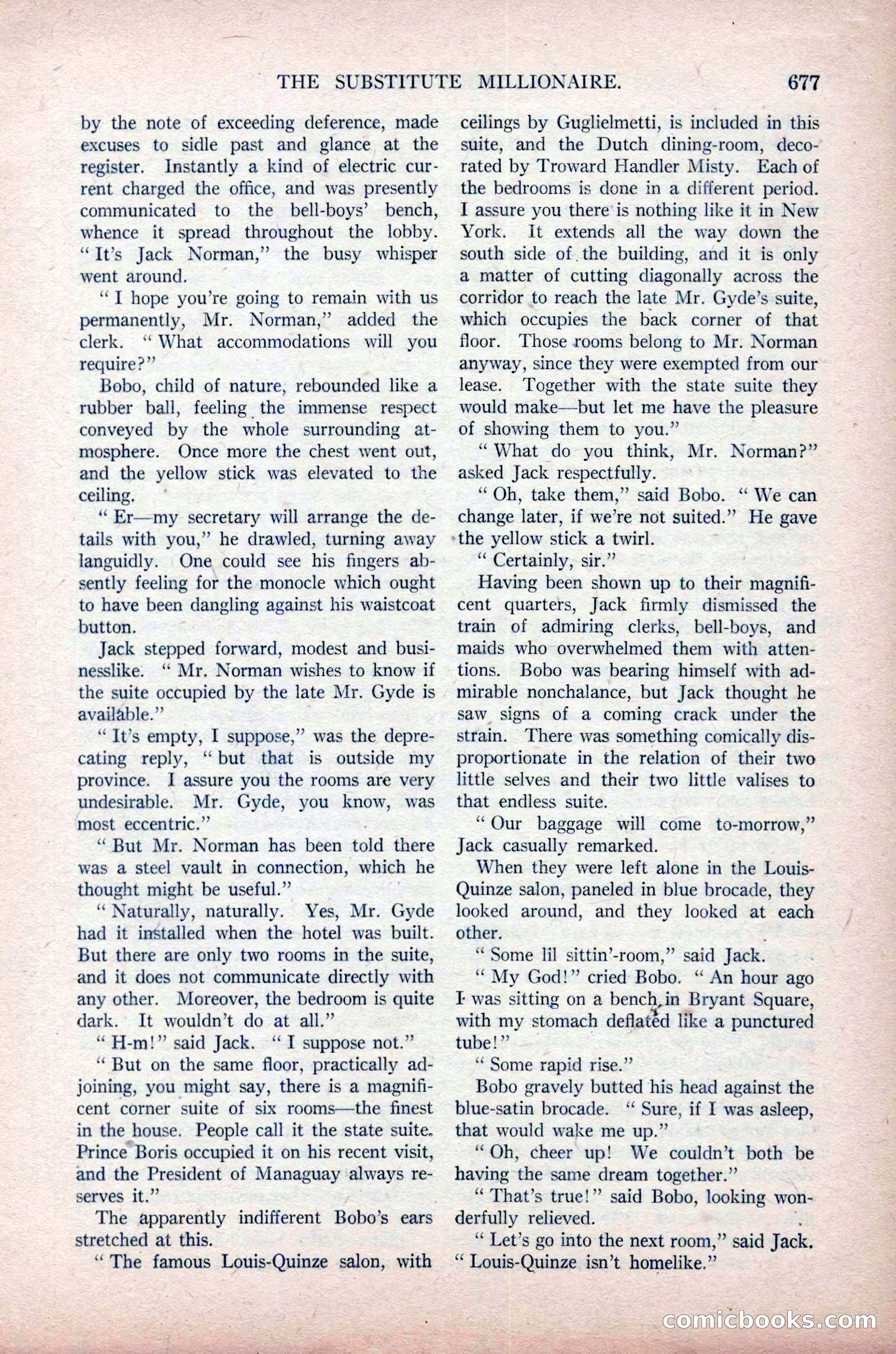 All-Story Weekly, November 16, 1918 — page 111 of 188