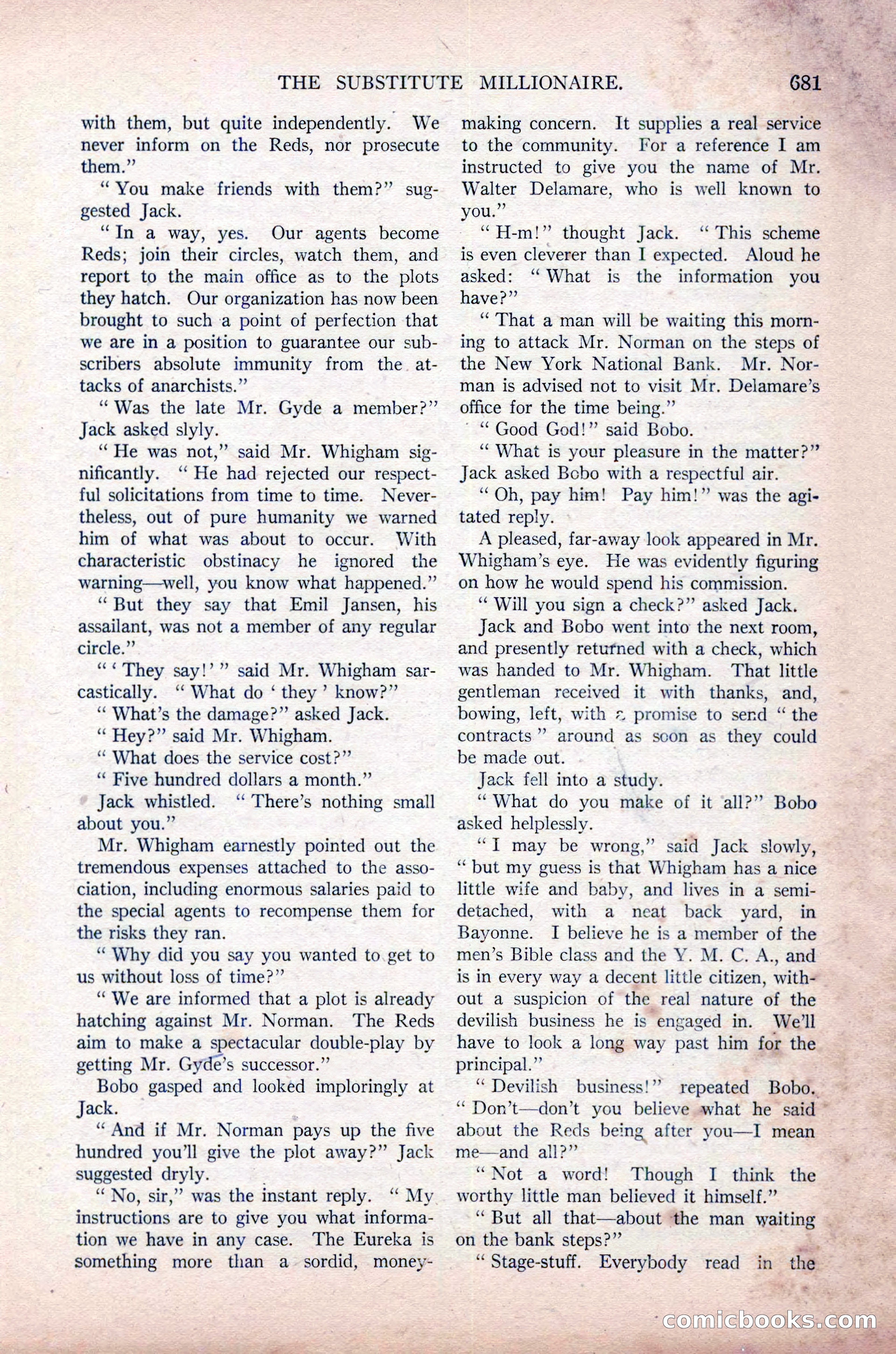 All-Story Weekly, November 16, 1918 — page 115 of 188