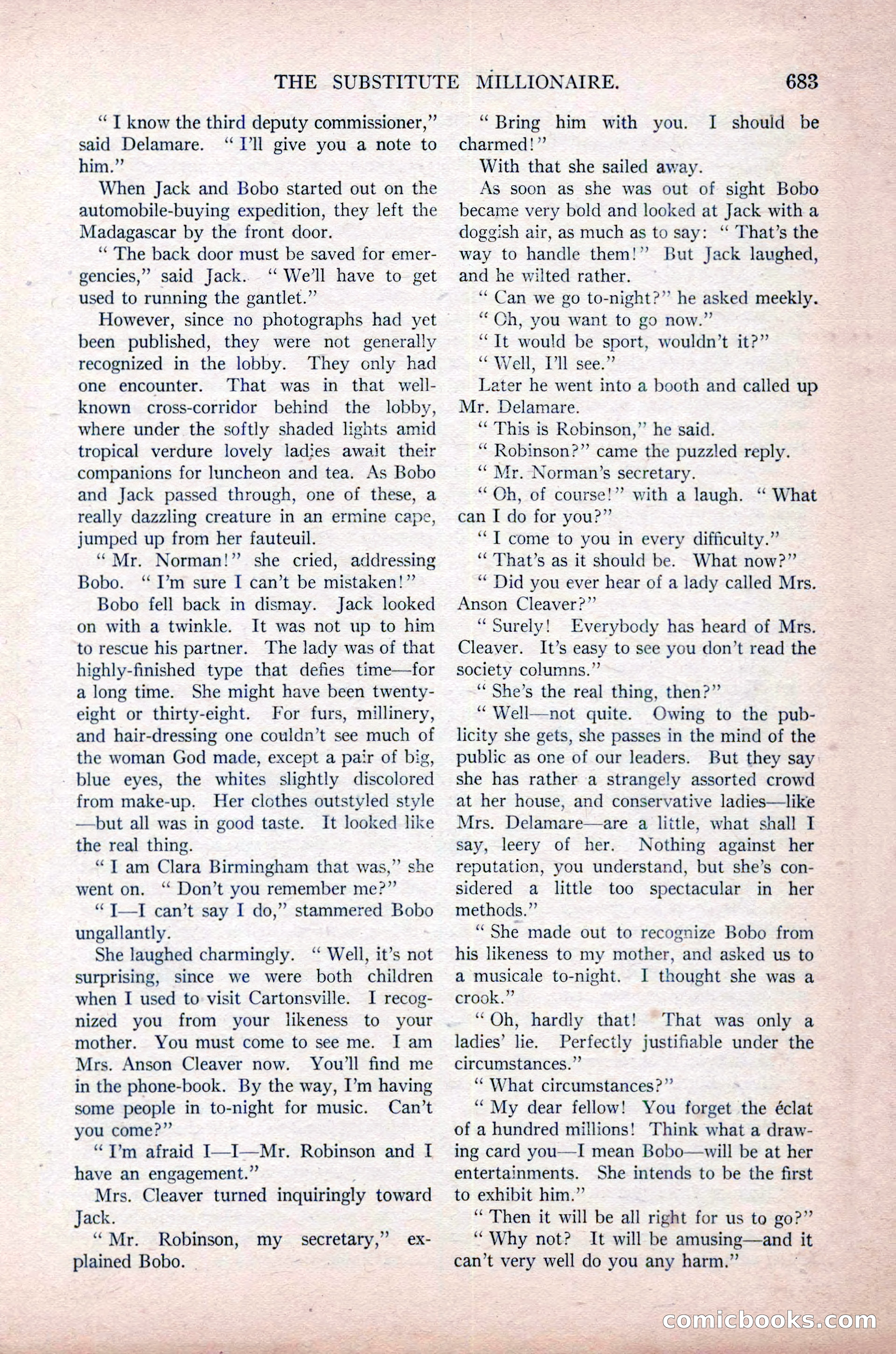 All-Story Weekly, November 16, 1918 — page 117 of 188