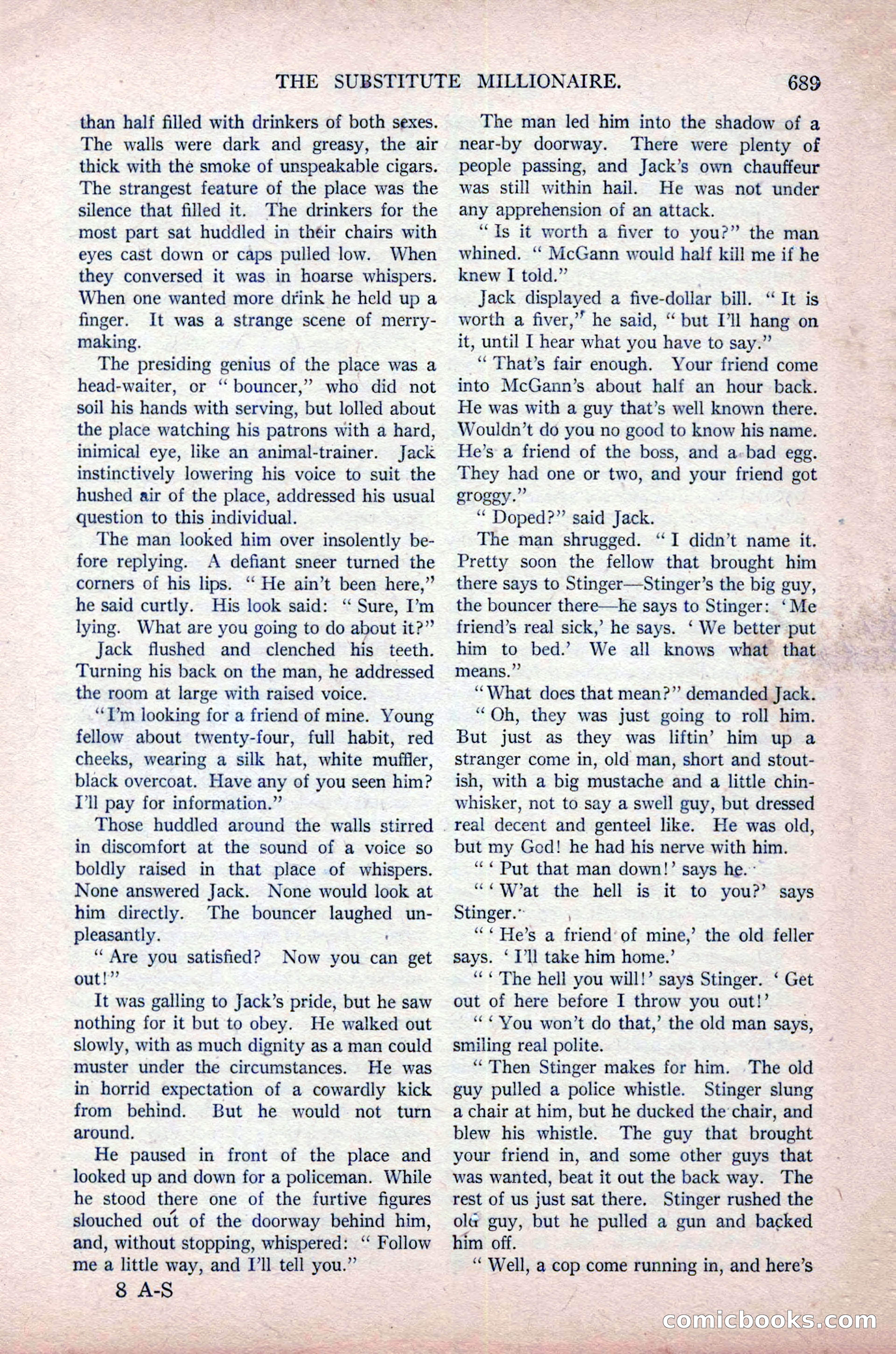 All-Story Weekly, November 16, 1918 — page 123 of 188