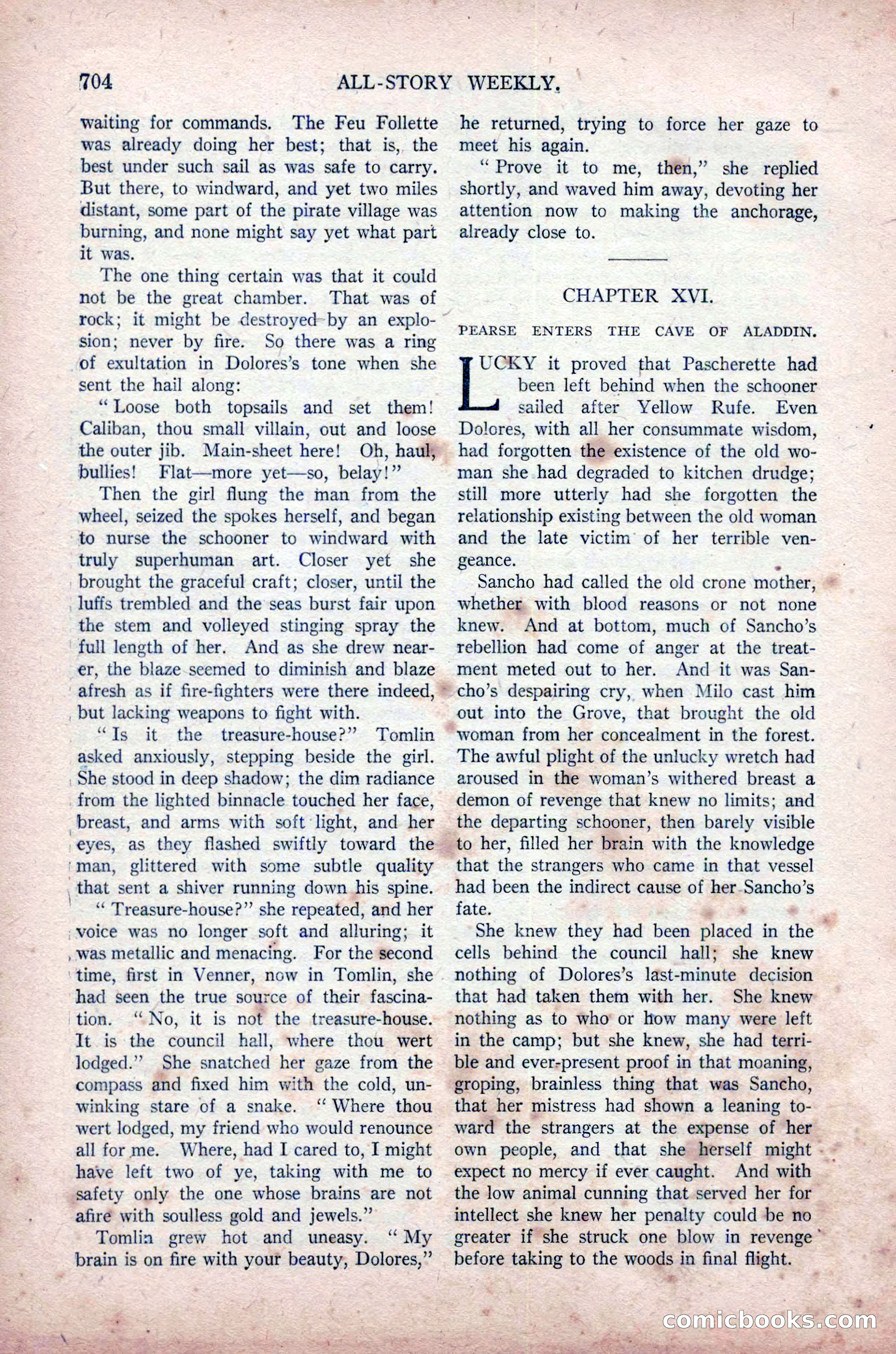 All-Story Weekly, November 16, 1918 — page 138 of 188