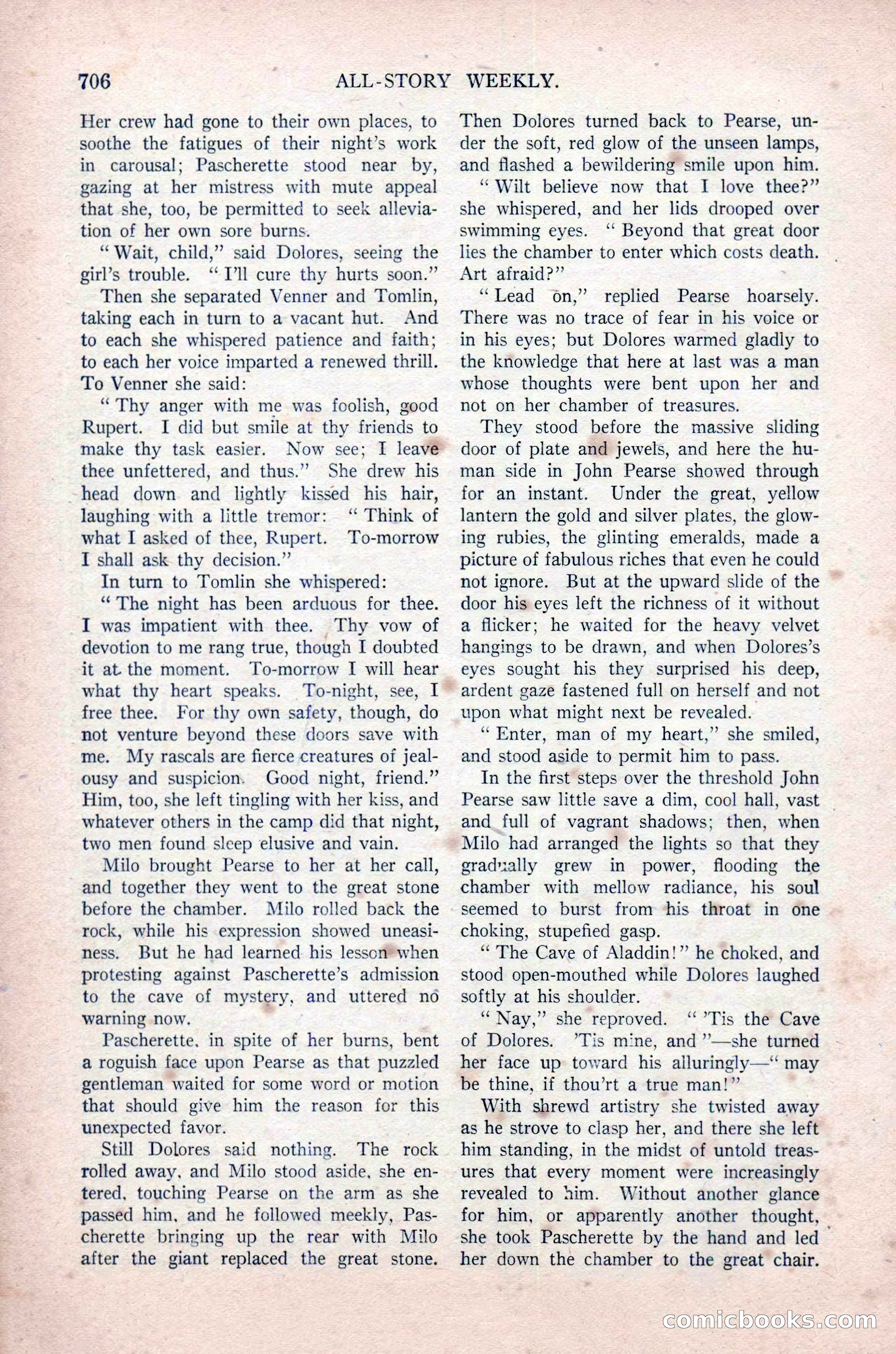 All-Story Weekly, November 16, 1918 — page 140 of 188