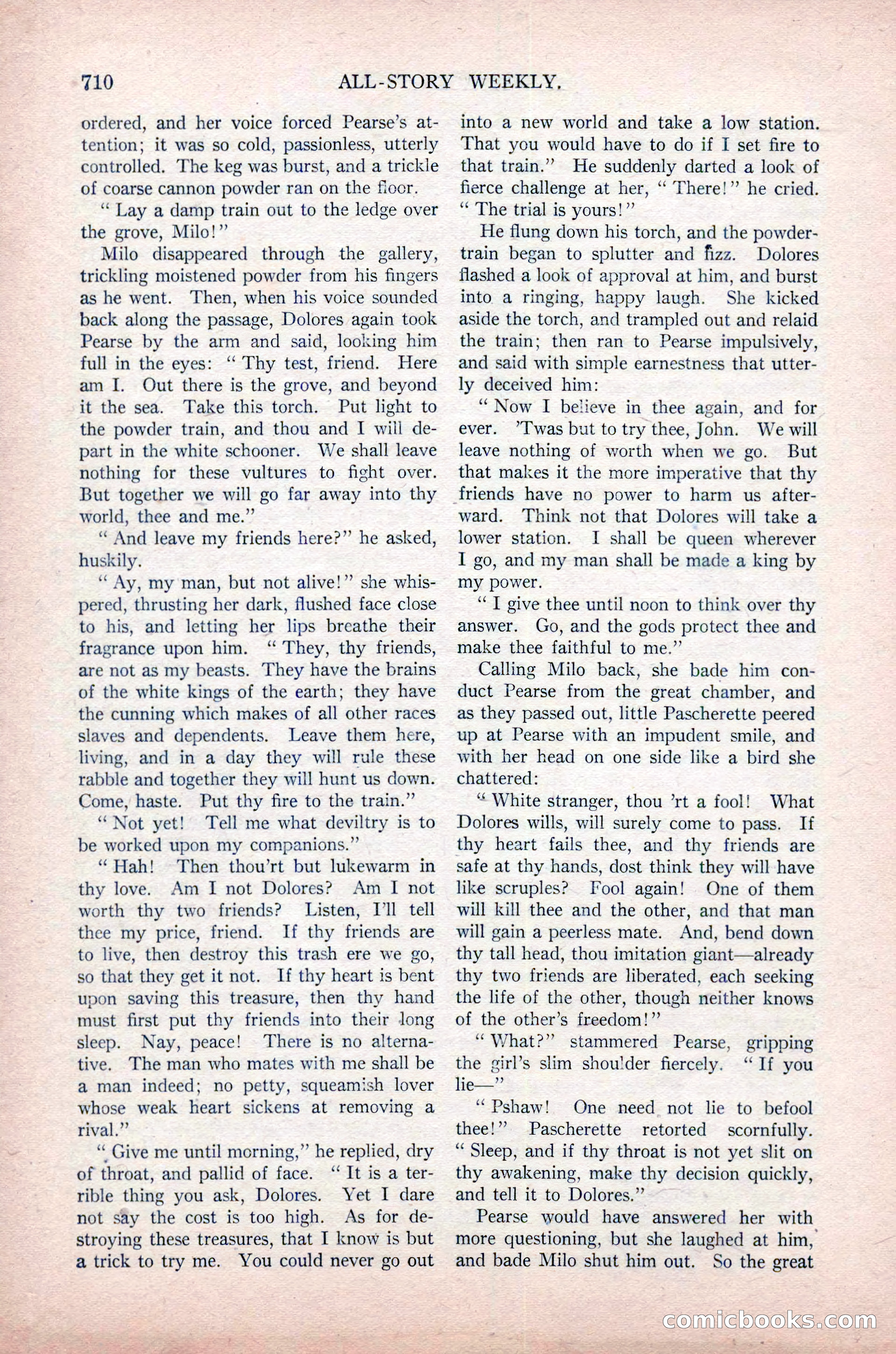 All-Story Weekly, November 16, 1918 — page 144 of 188