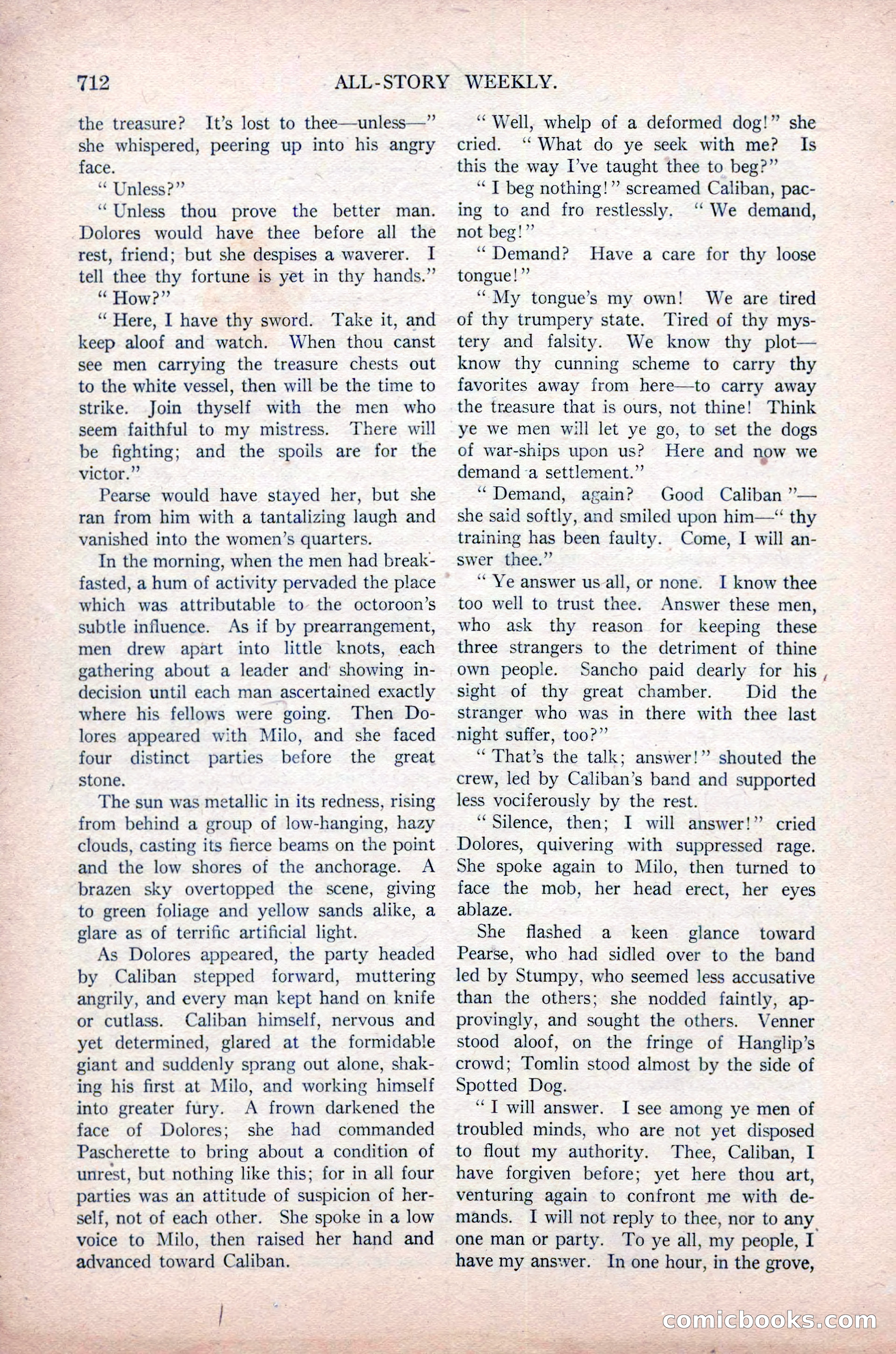 All-Story Weekly, November 16, 1918 — page 146 of 188