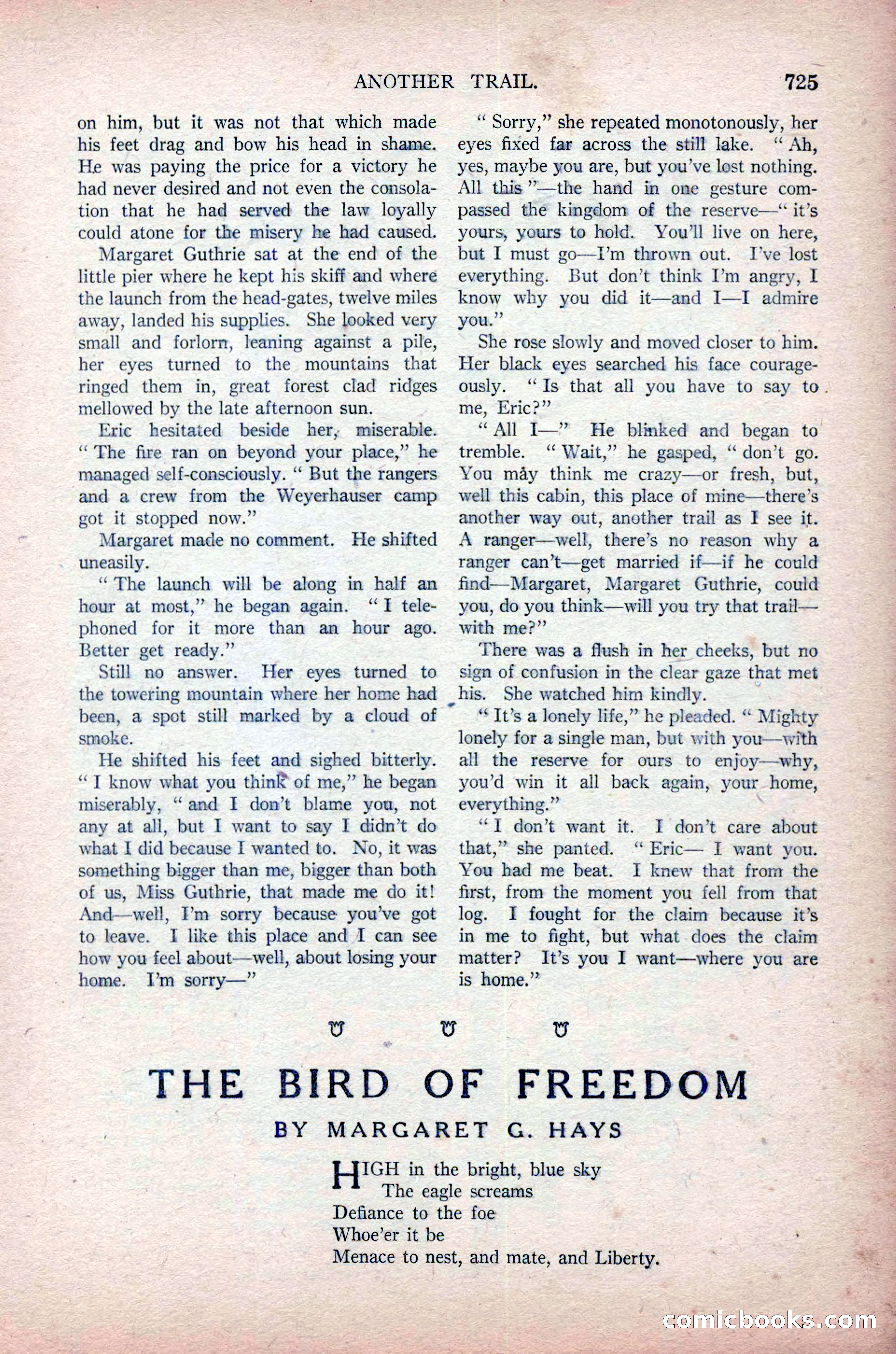 All-Story Weekly, November 16, 1918 — page 159 of 188