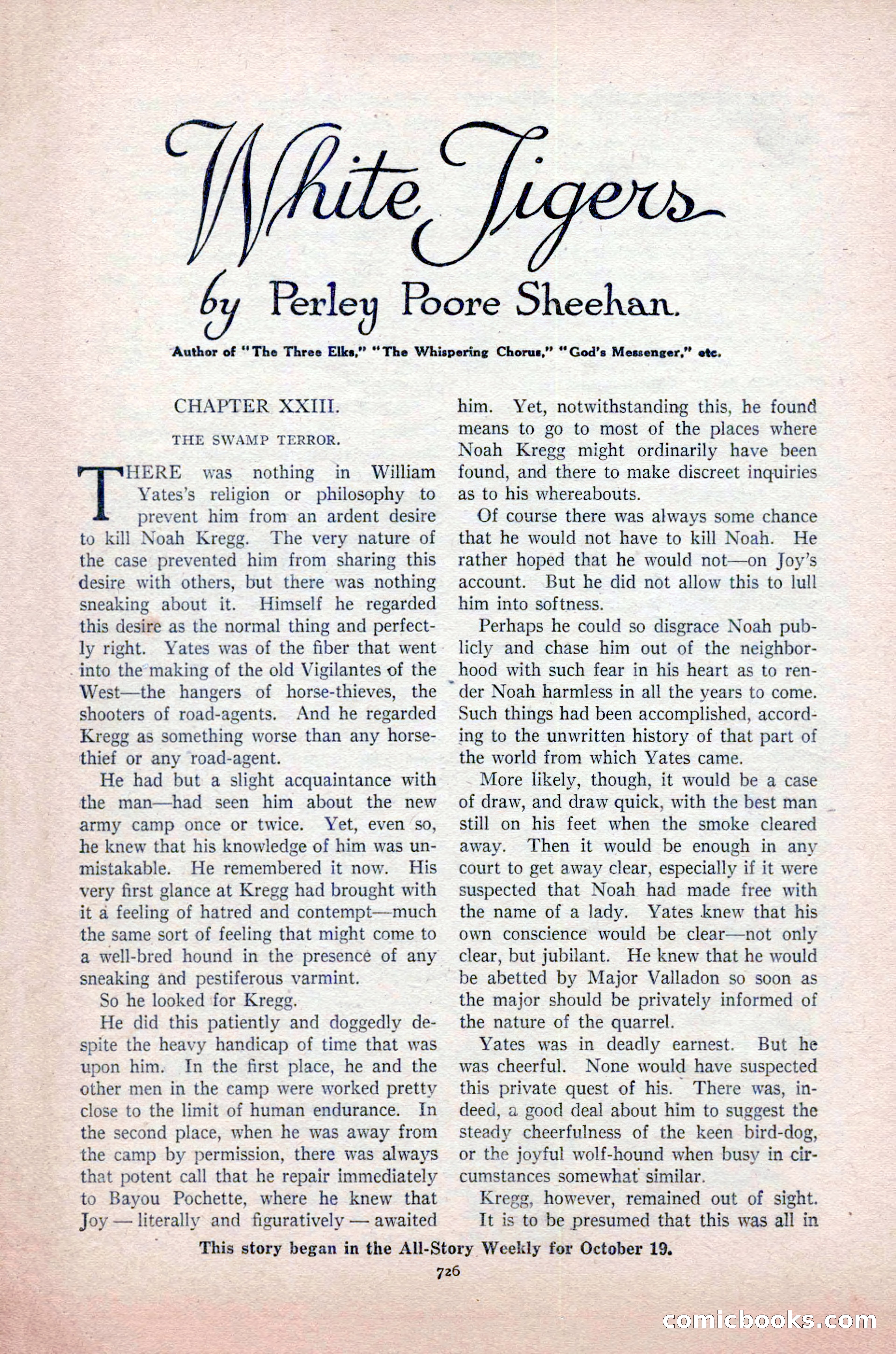 All-Story Weekly, November 16, 1918 — page 160 of 188
