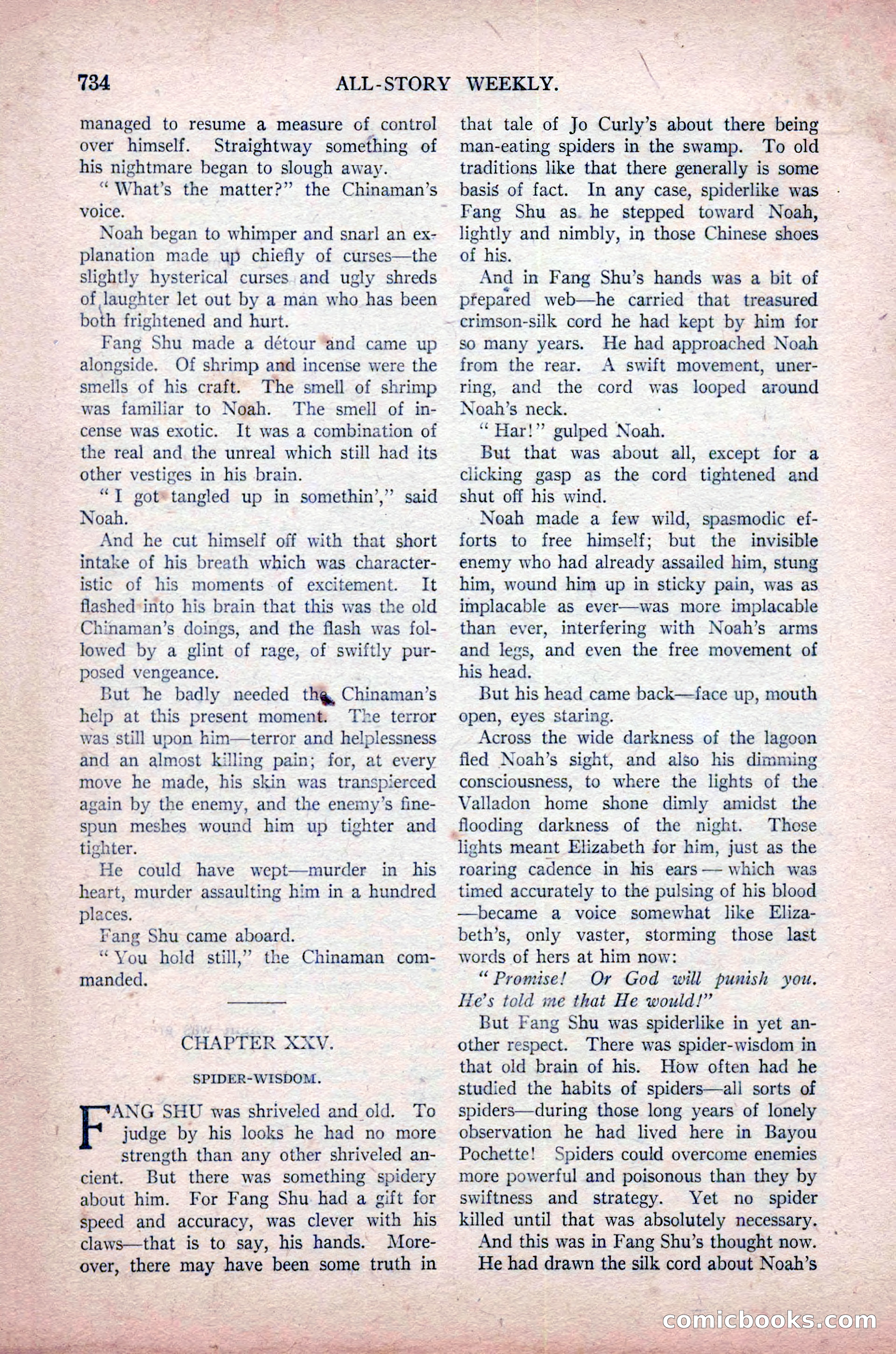 All-Story Weekly, November 16, 1918 — page 168 of 188
