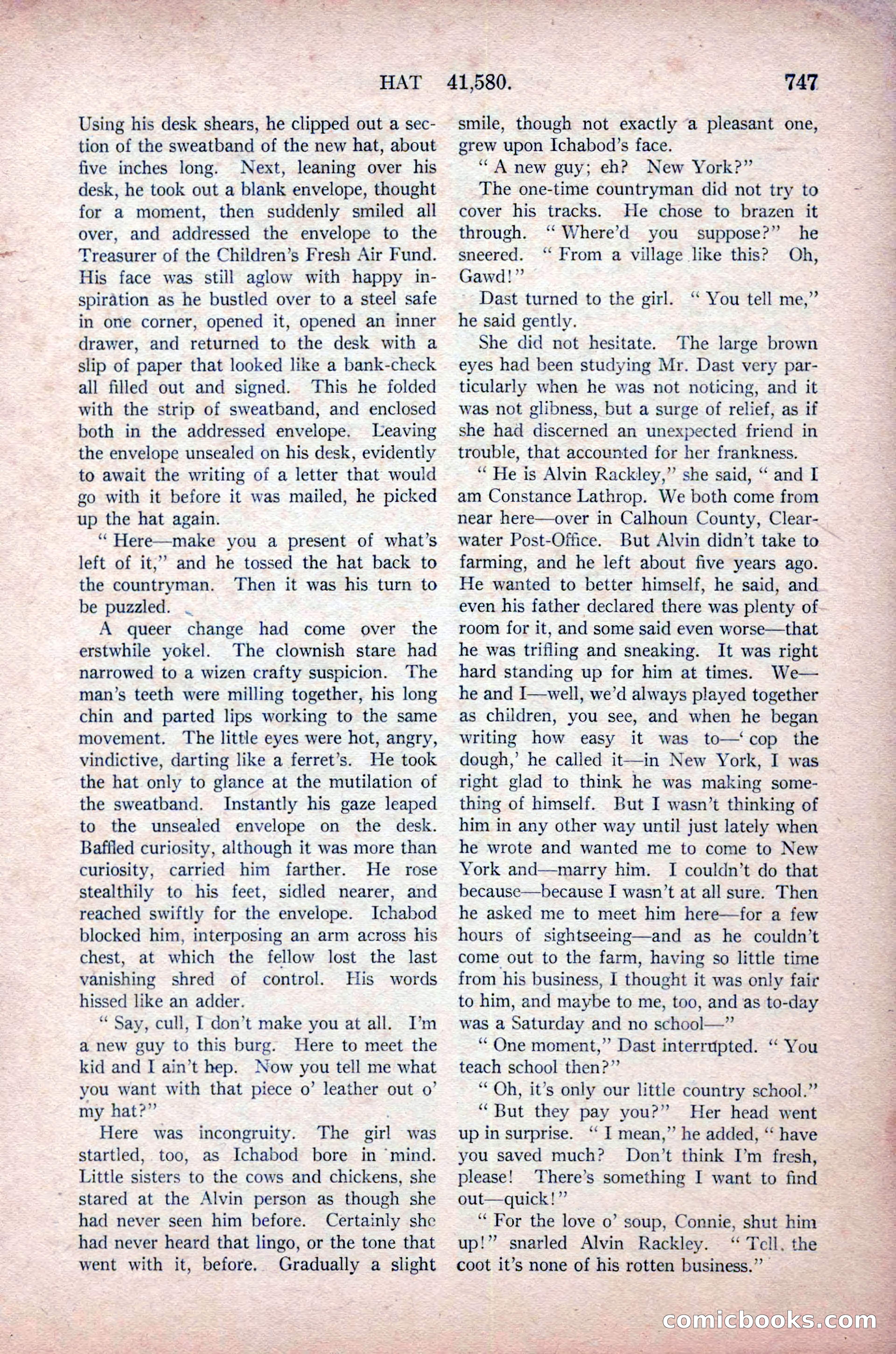 All-Story Weekly, November 16, 1918 — page 181 of 188