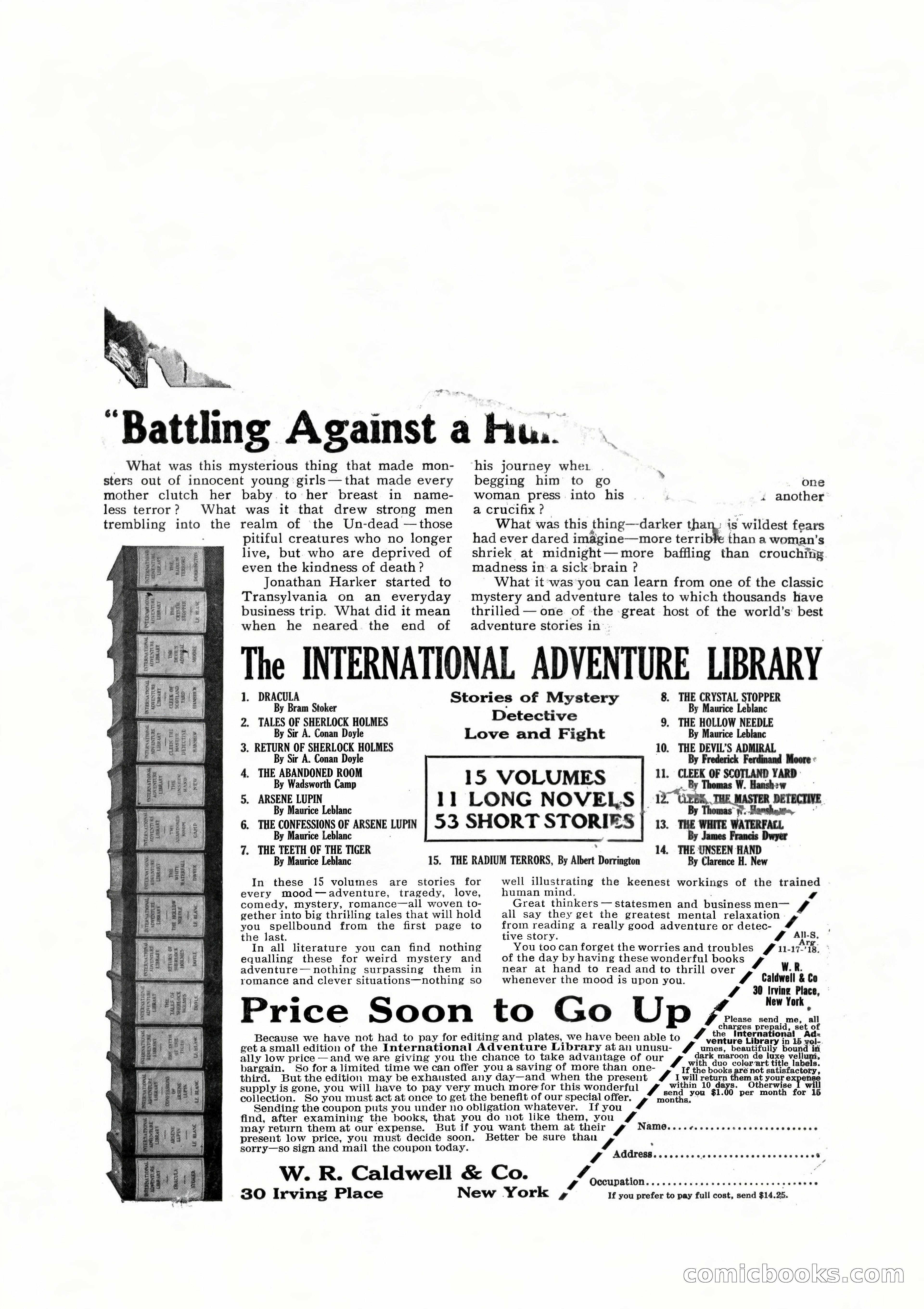 All-Story Weekly, November 16, 1918 — page 187 of 188