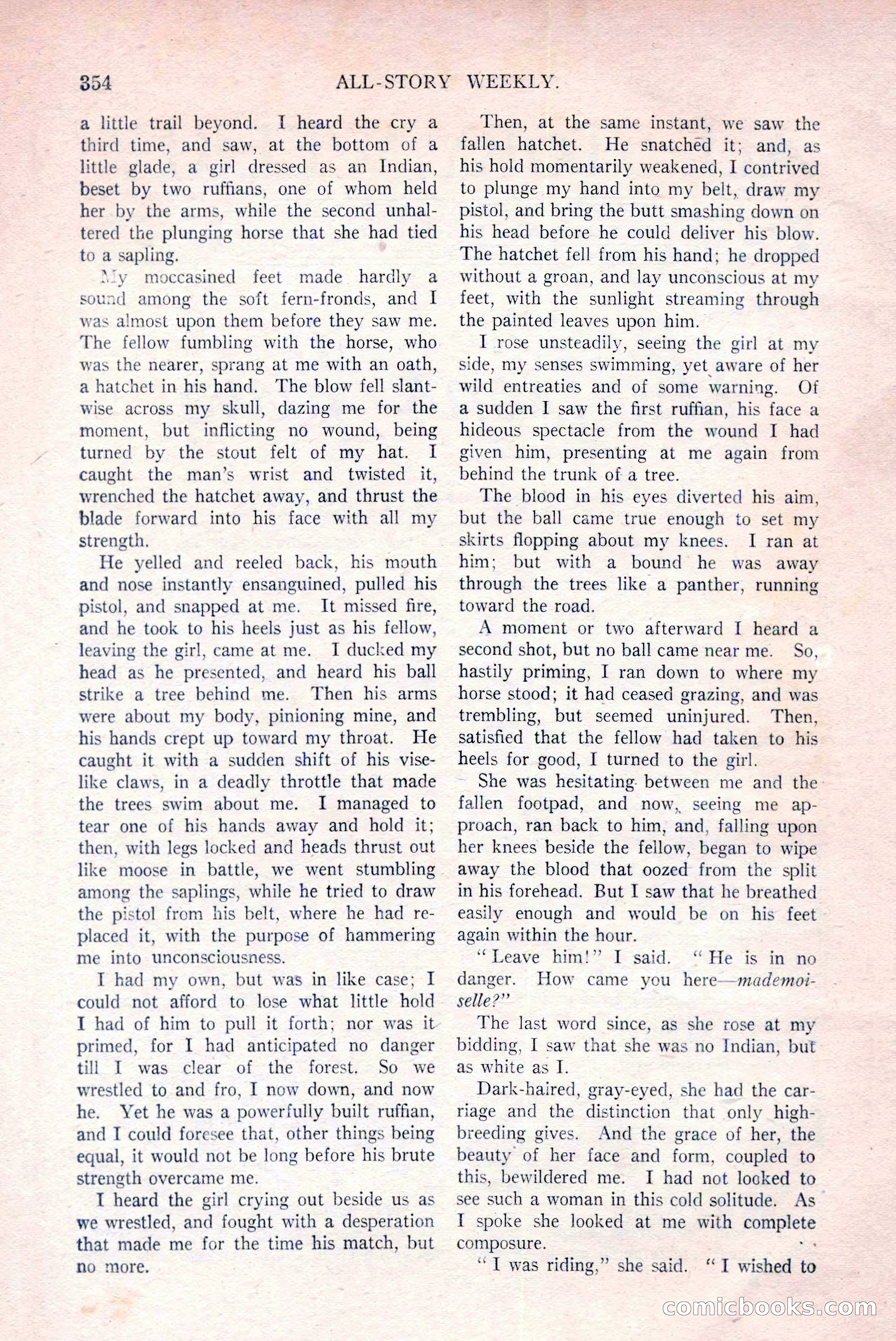 All-Story Weekly, March 29, 1919 — page 8 of 184