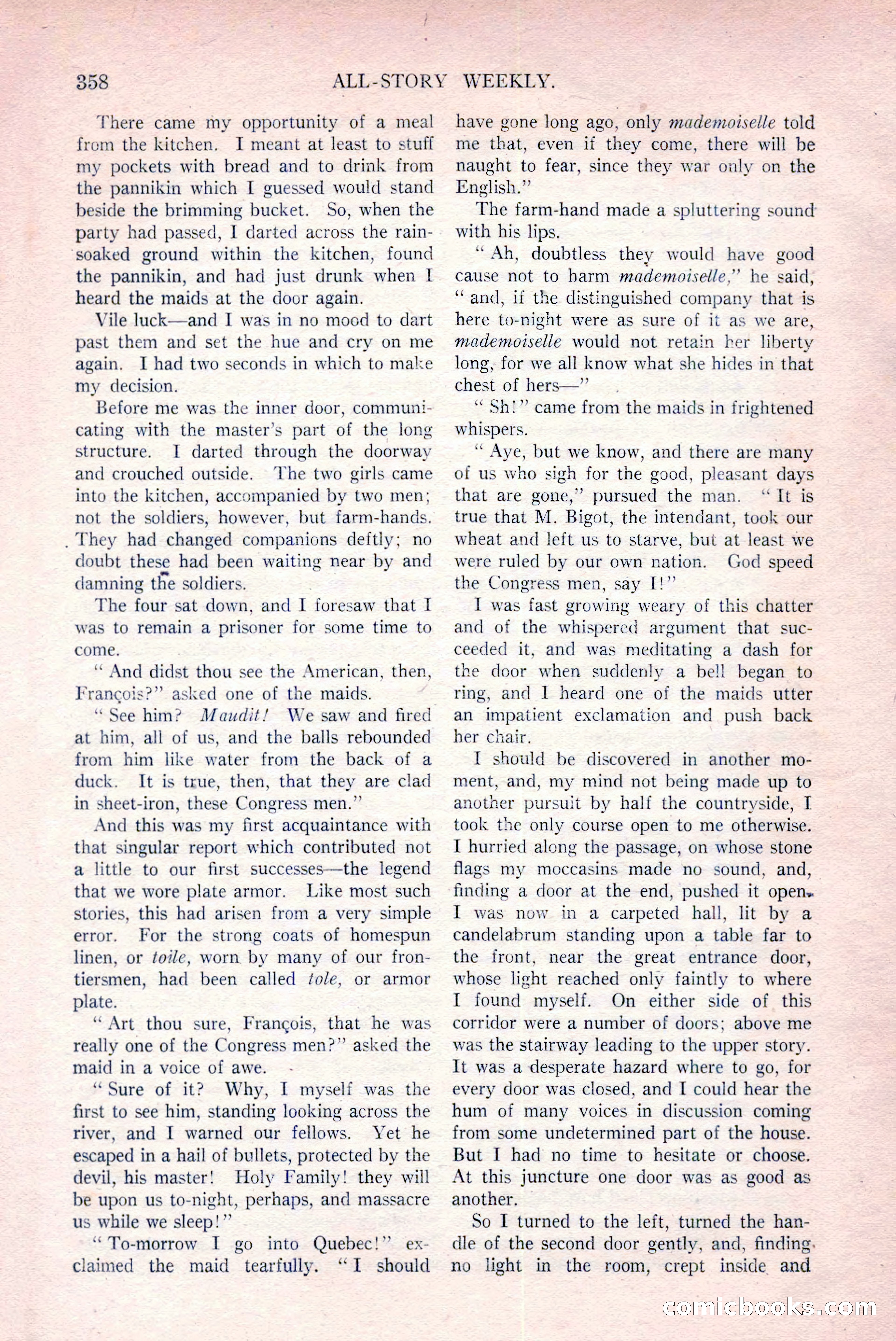 All-Story Weekly, March 29, 1919 — page 12 of 184