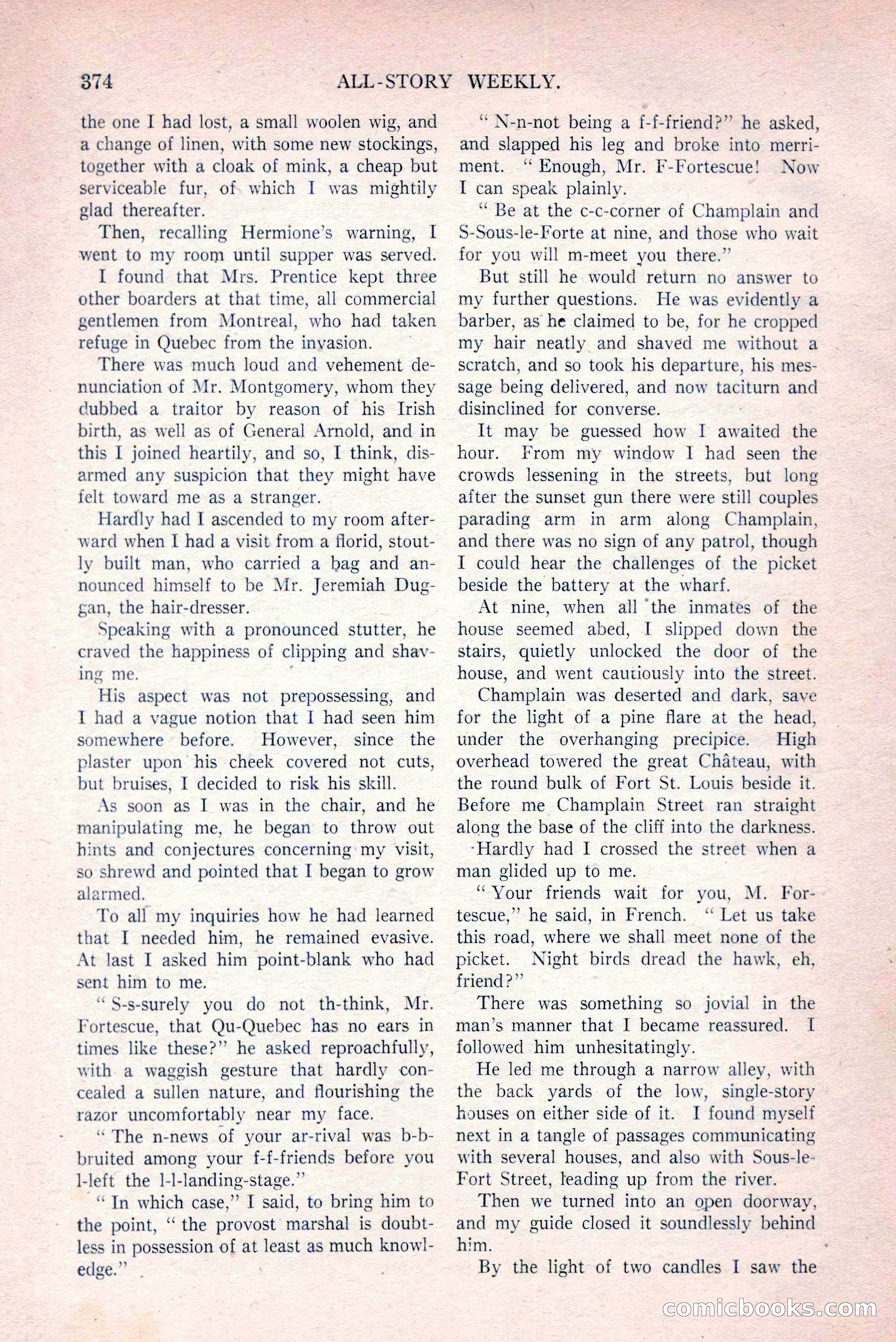 All-Story Weekly, March 29, 1919 — page 28 of 184