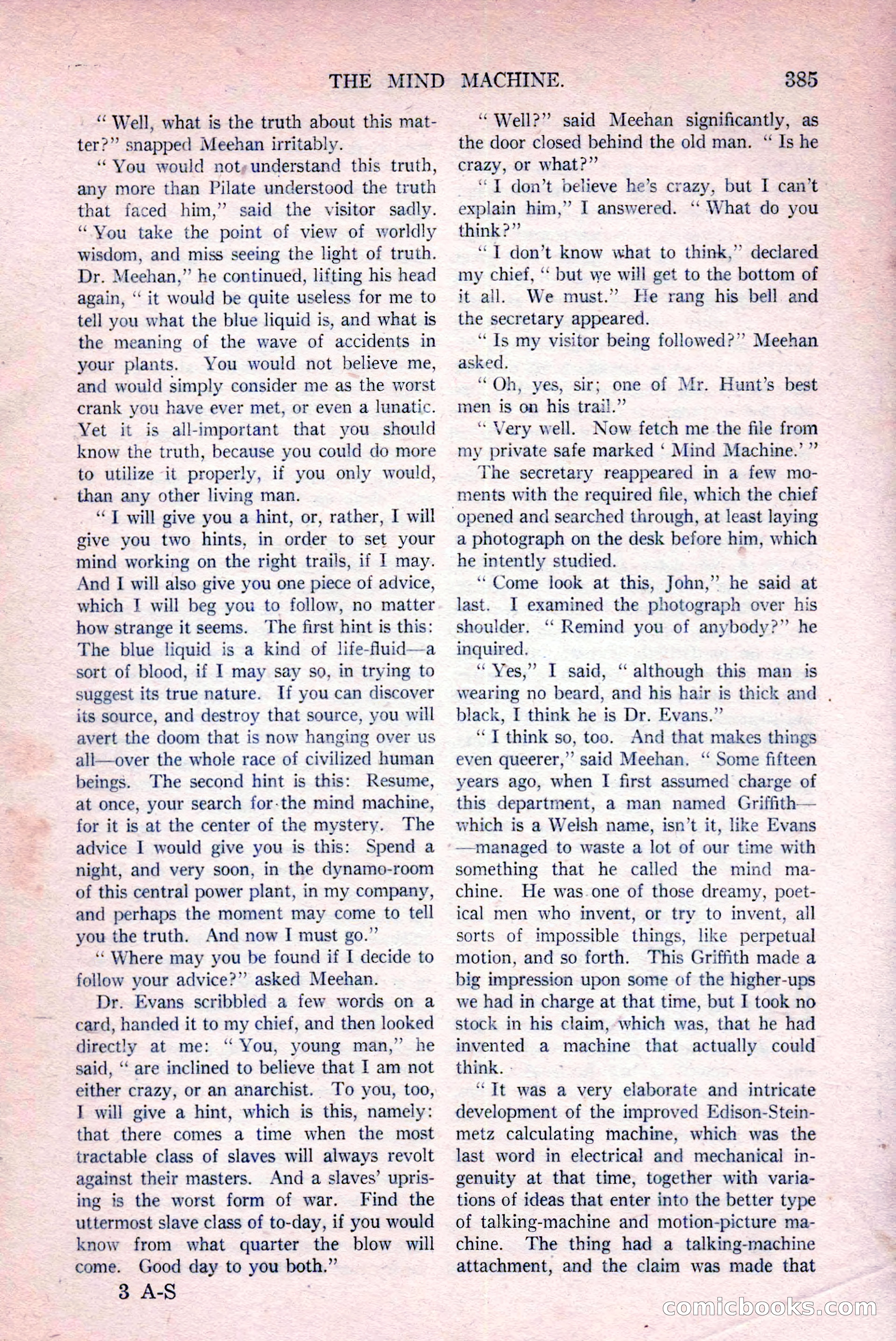 All-Story Weekly, March 29, 1919 — page 39 of 184