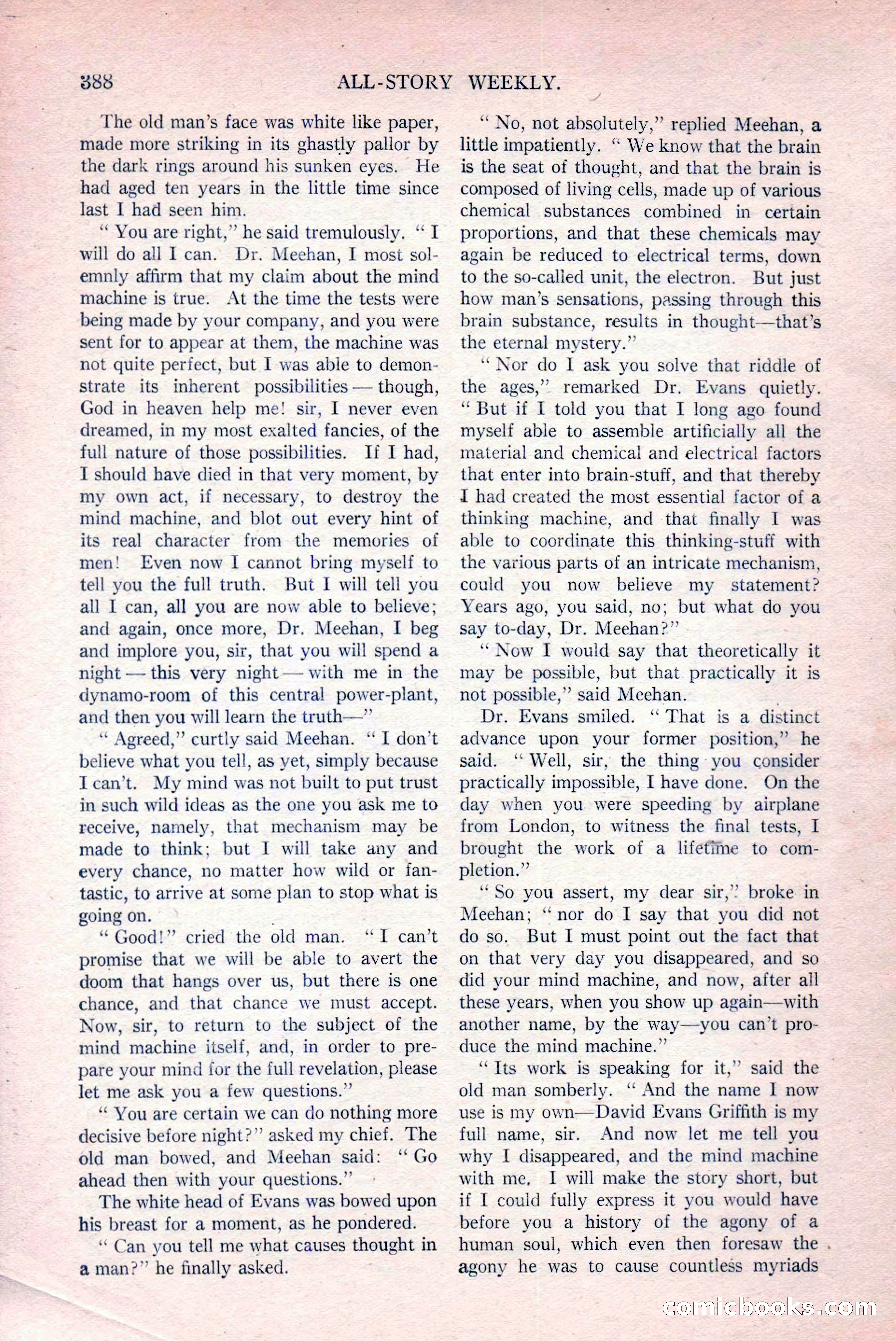 All-Story Weekly, March 29, 1919 — page 42 of 184