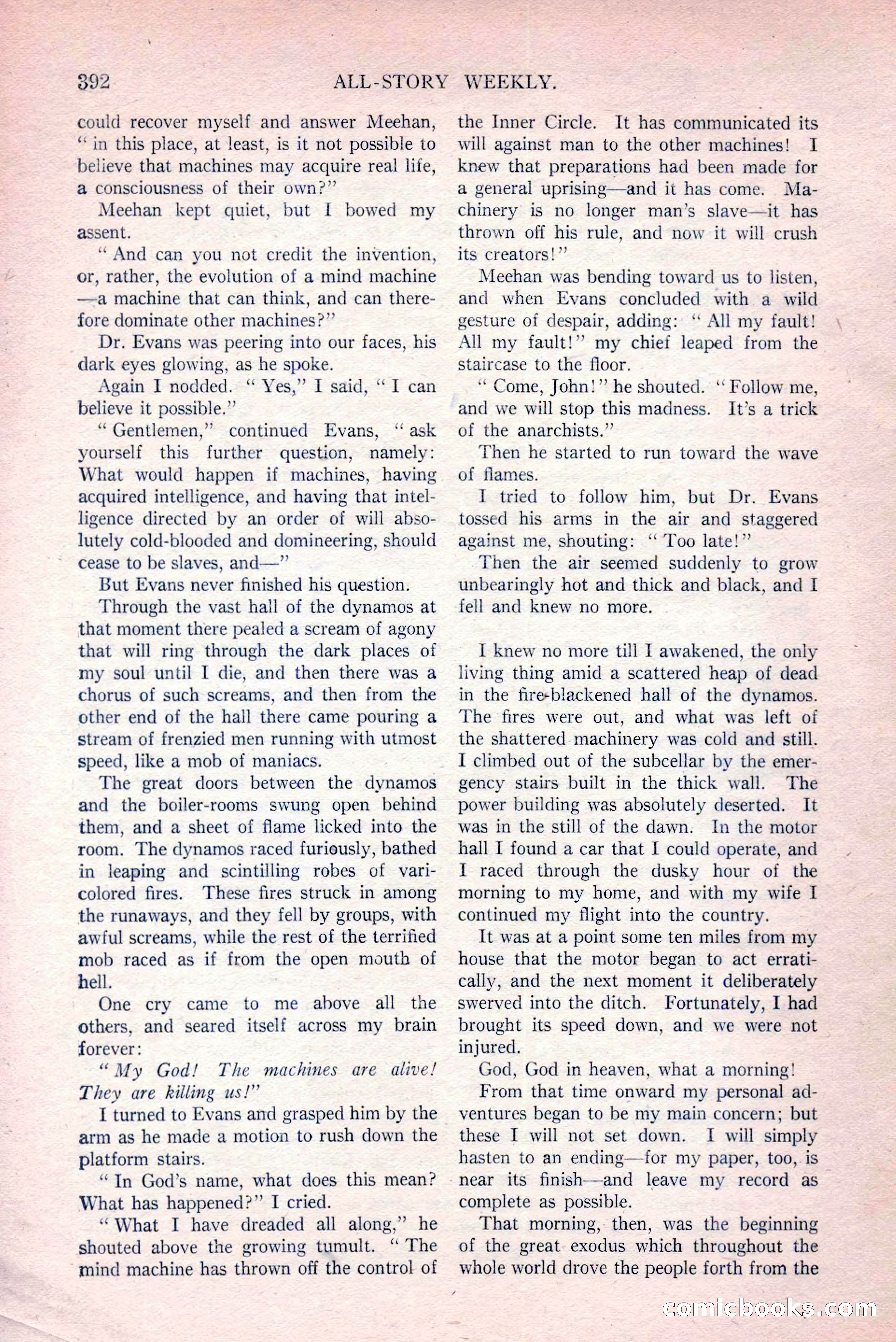 All-Story Weekly, March 29, 1919 — page 46 of 184