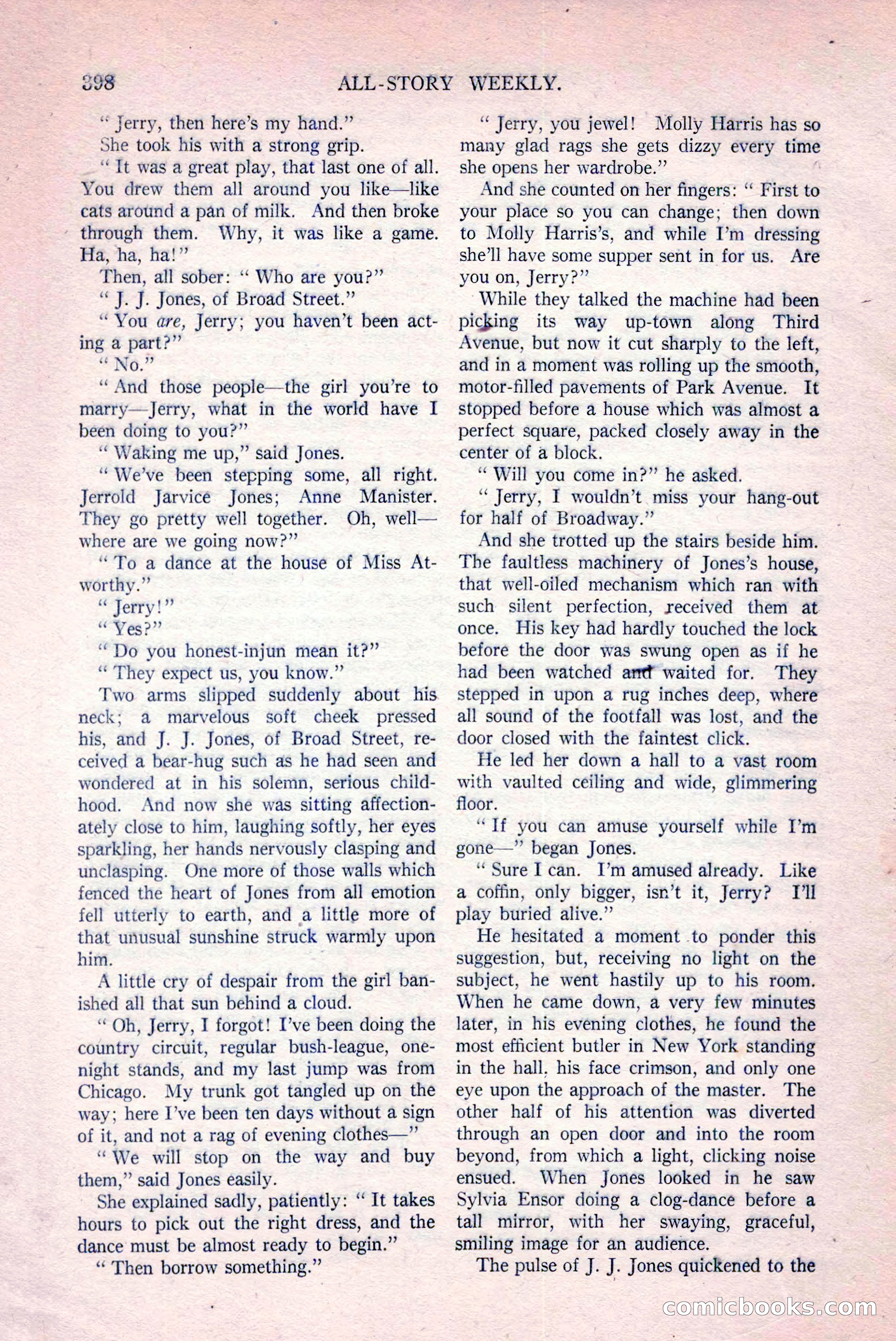 All-Story Weekly, March 29, 1919 — page 52 of 184