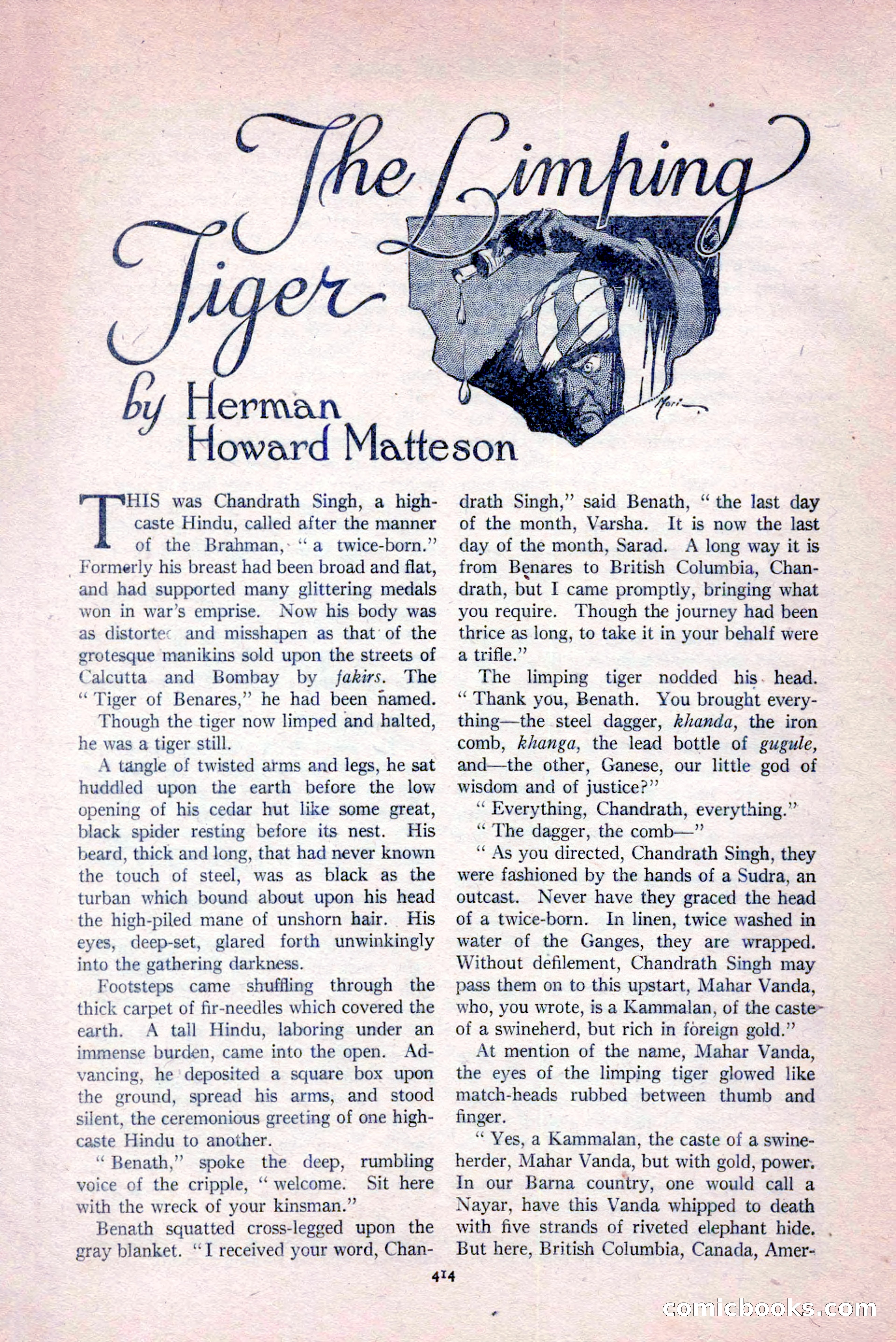 All-Story Weekly, March 29, 1919 — page 68 of 184