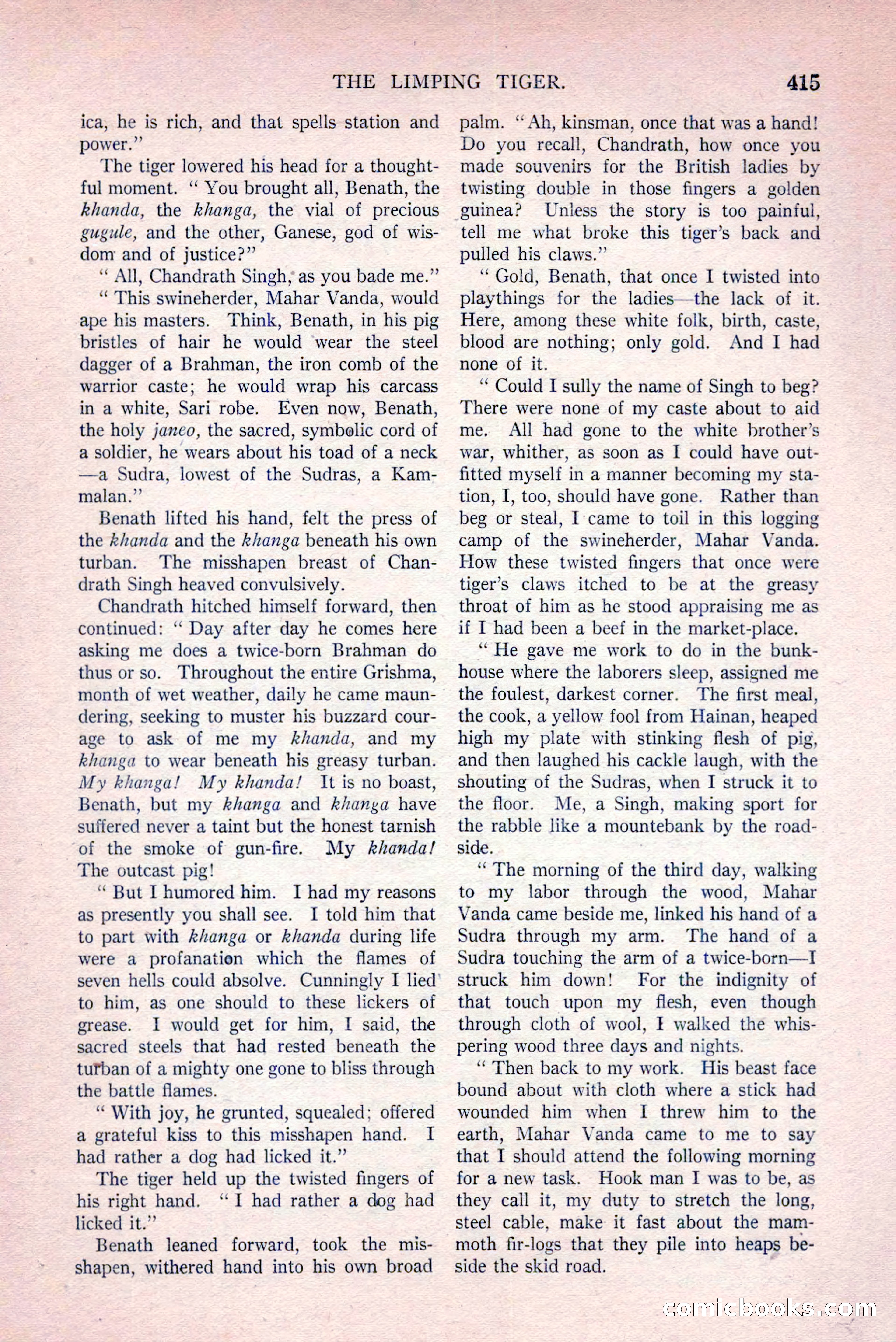 All-Story Weekly, March 29, 1919 — page 69 of 184