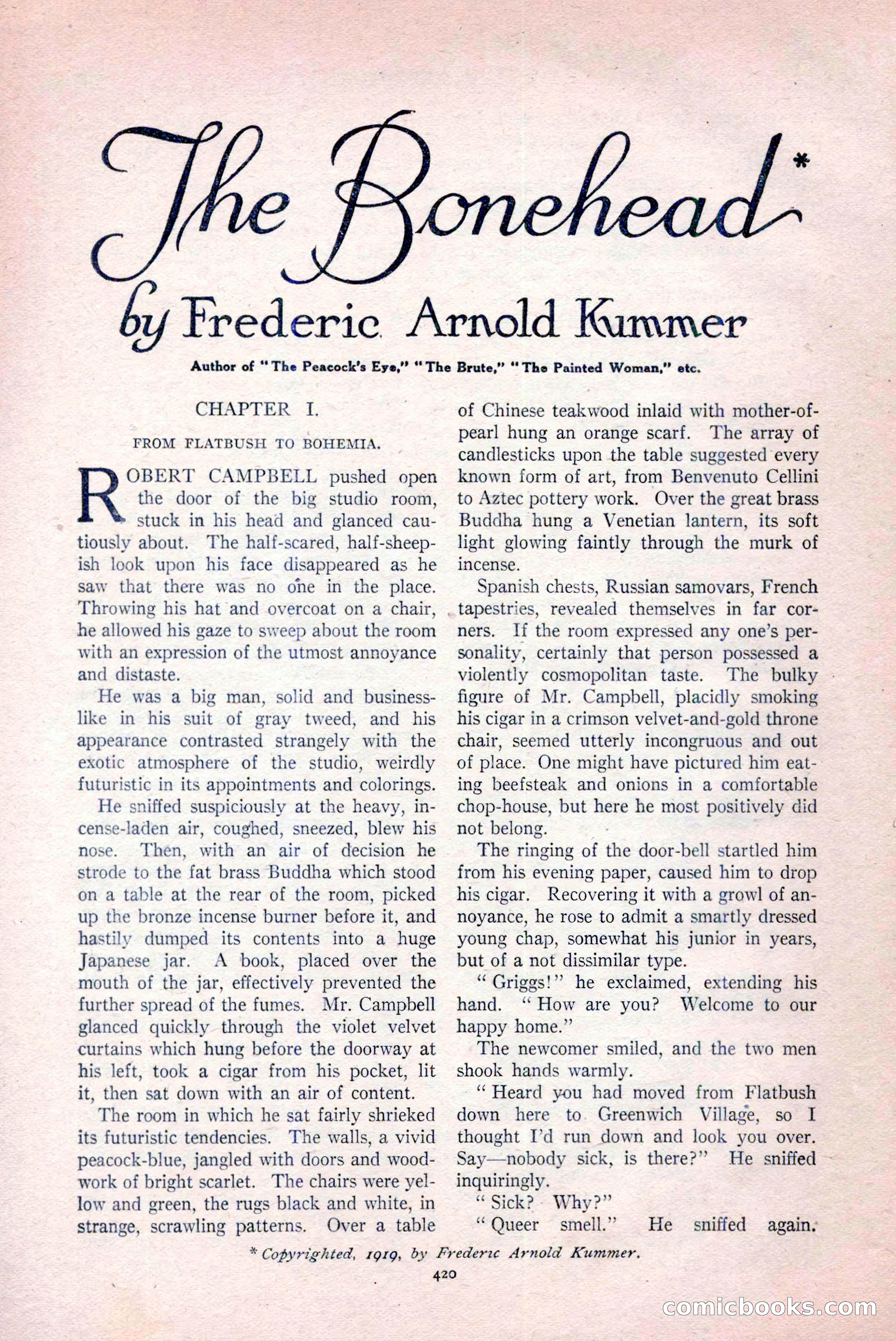 All-Story Weekly, March 29, 1919 — page 74 of 184
