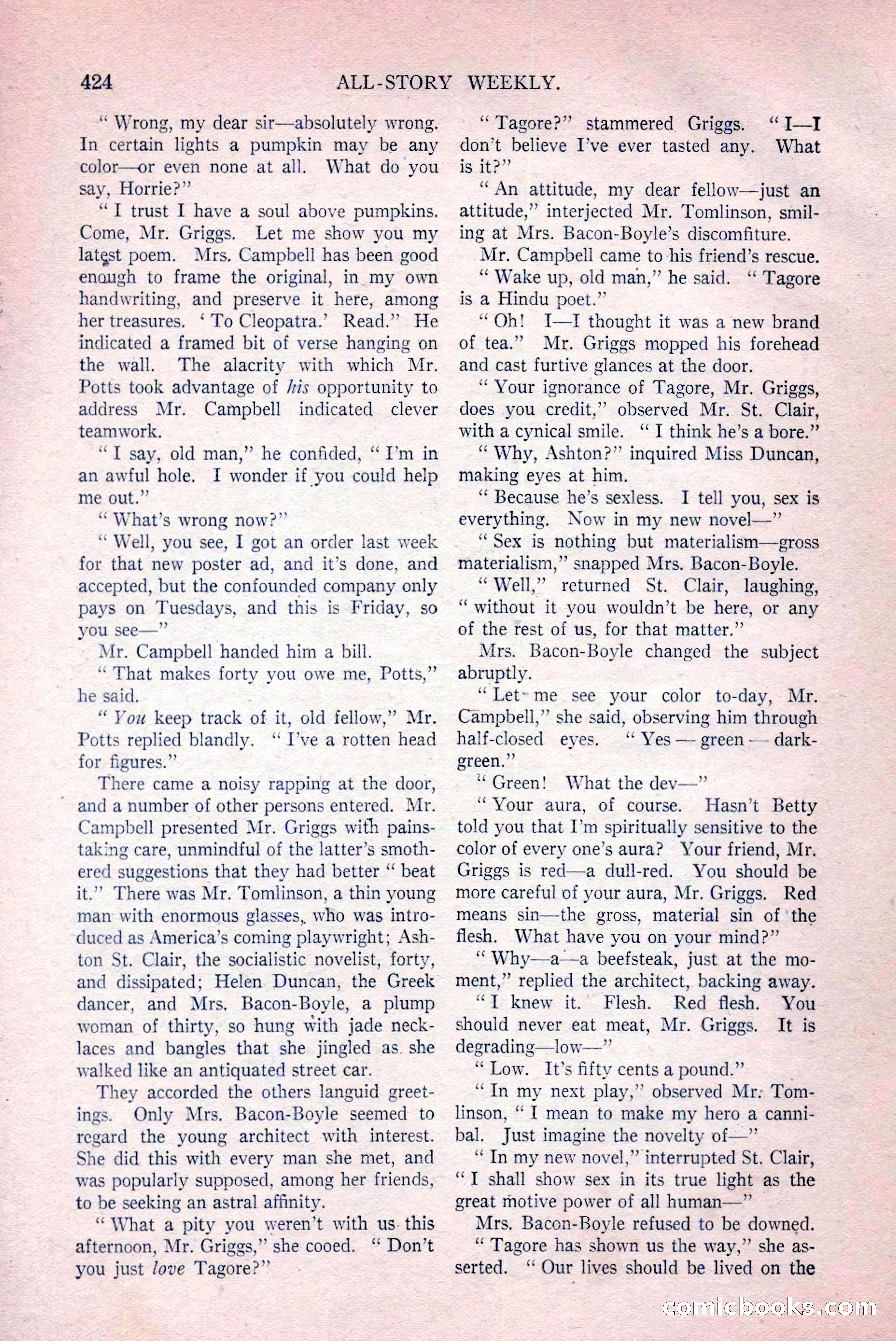 All-Story Weekly, March 29, 1919 — page 78 of 184