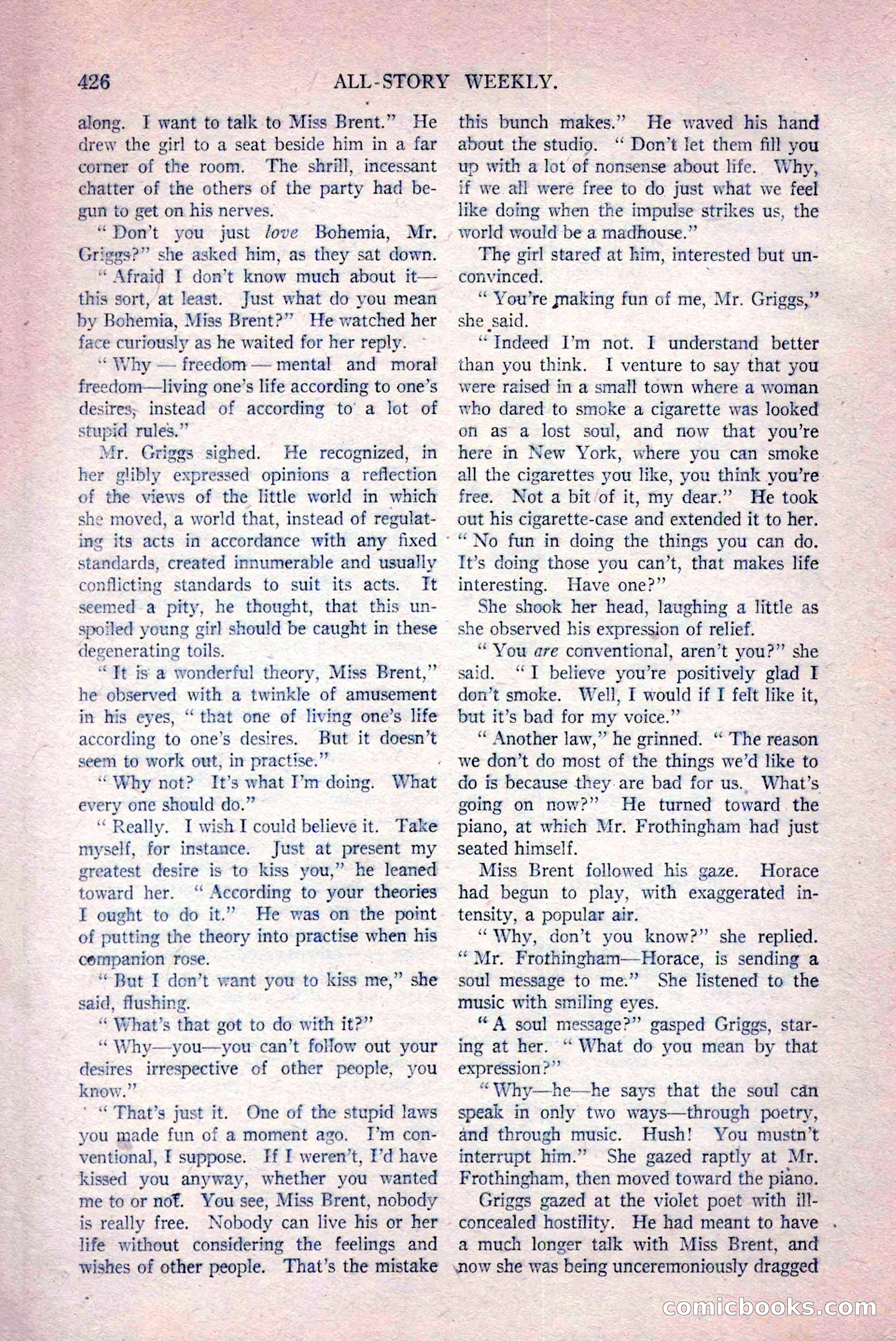 All-Story Weekly, March 29, 1919 — page 80 of 184