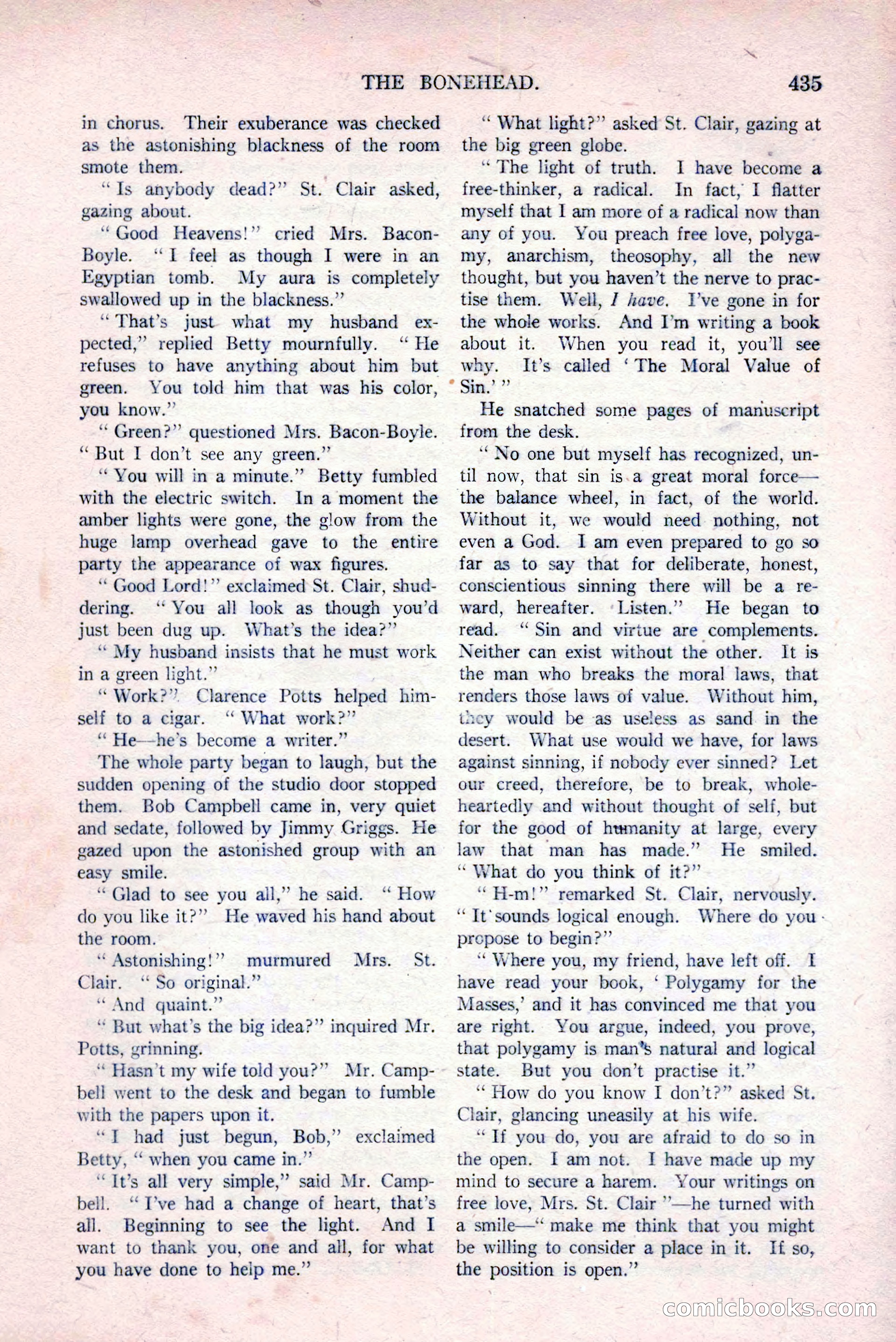 All-Story Weekly, March 29, 1919 — page 89 of 184