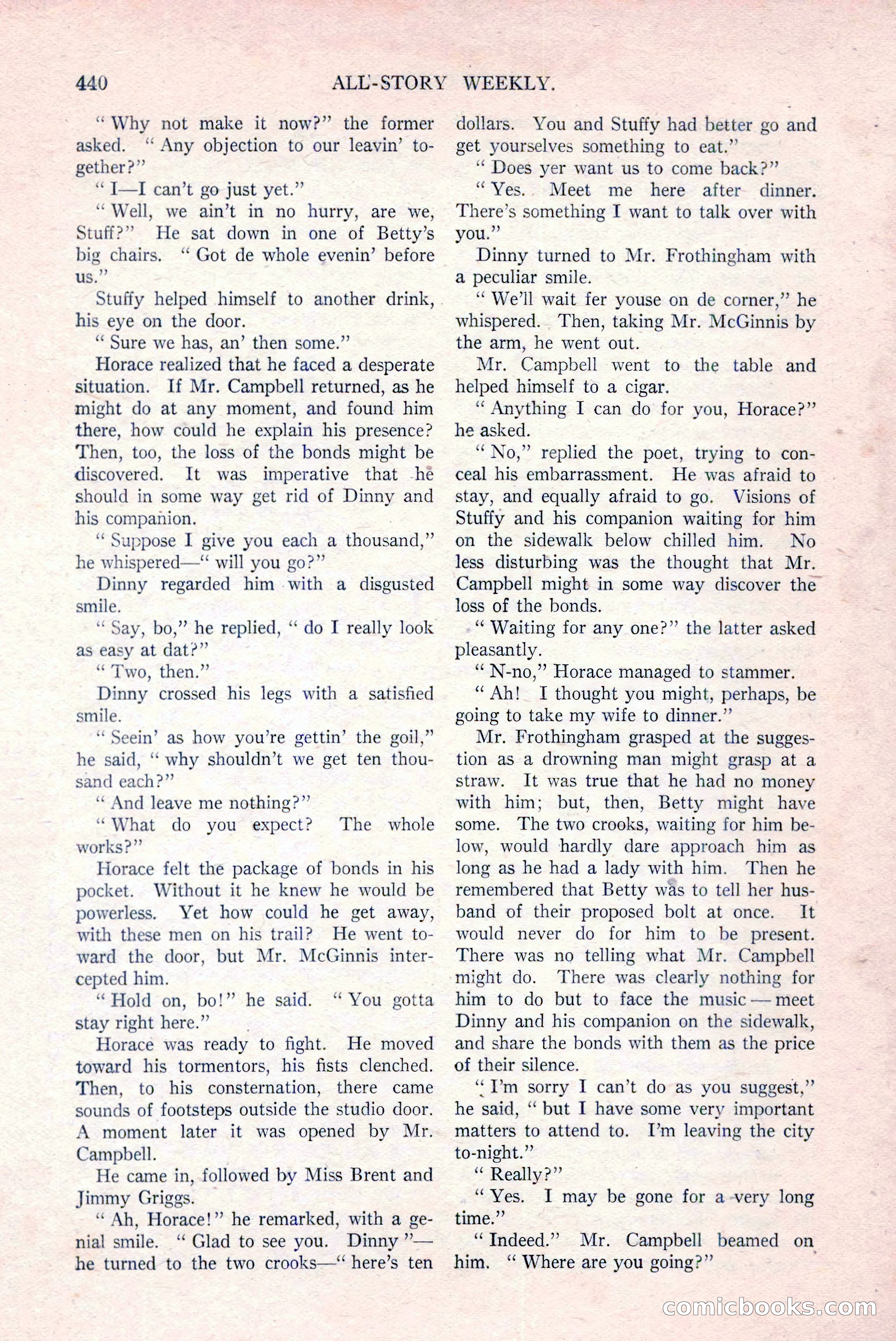 All-Story Weekly, March 29, 1919 — page 94 of 184