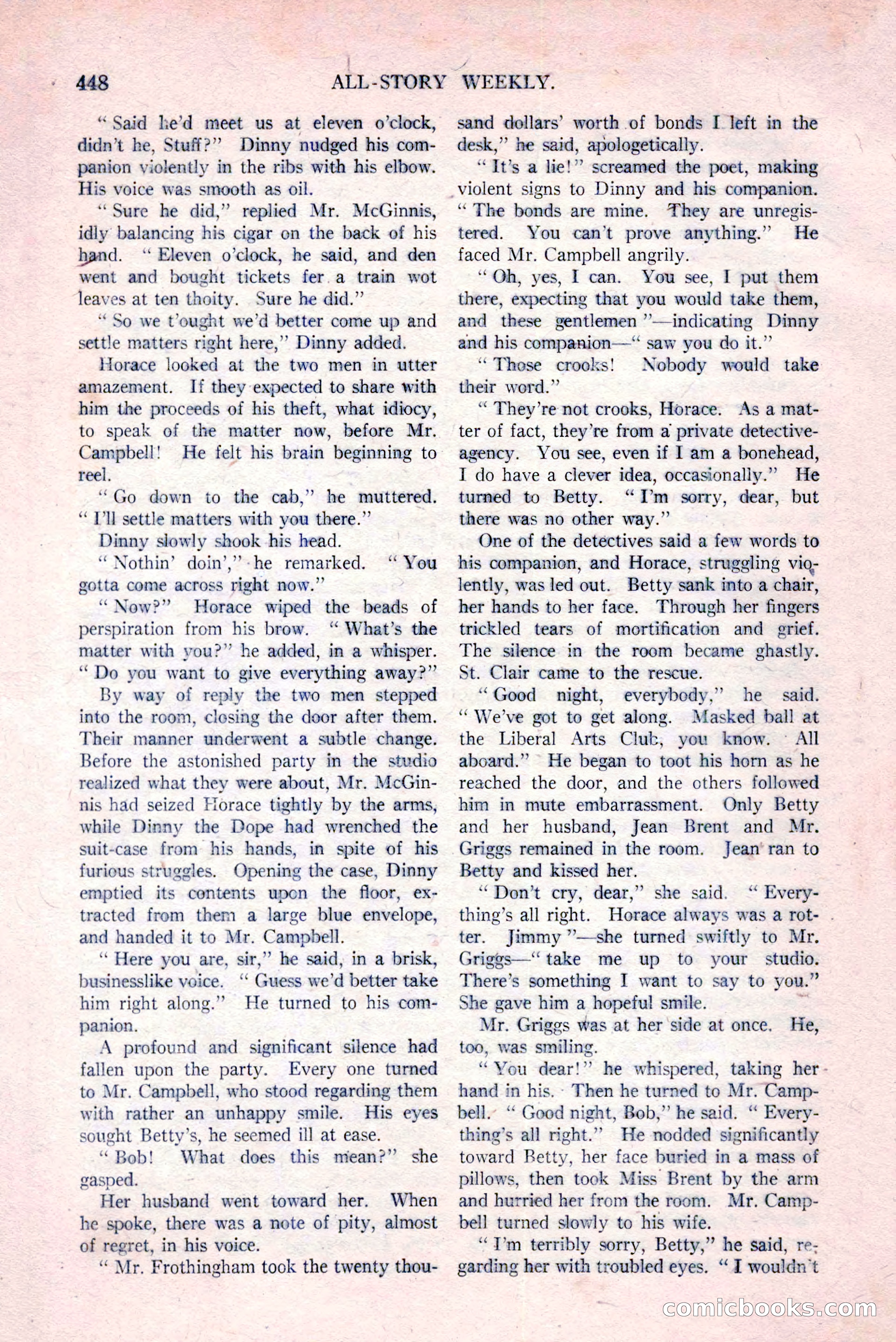 All-Story Weekly, March 29, 1919 — page 102 of 184