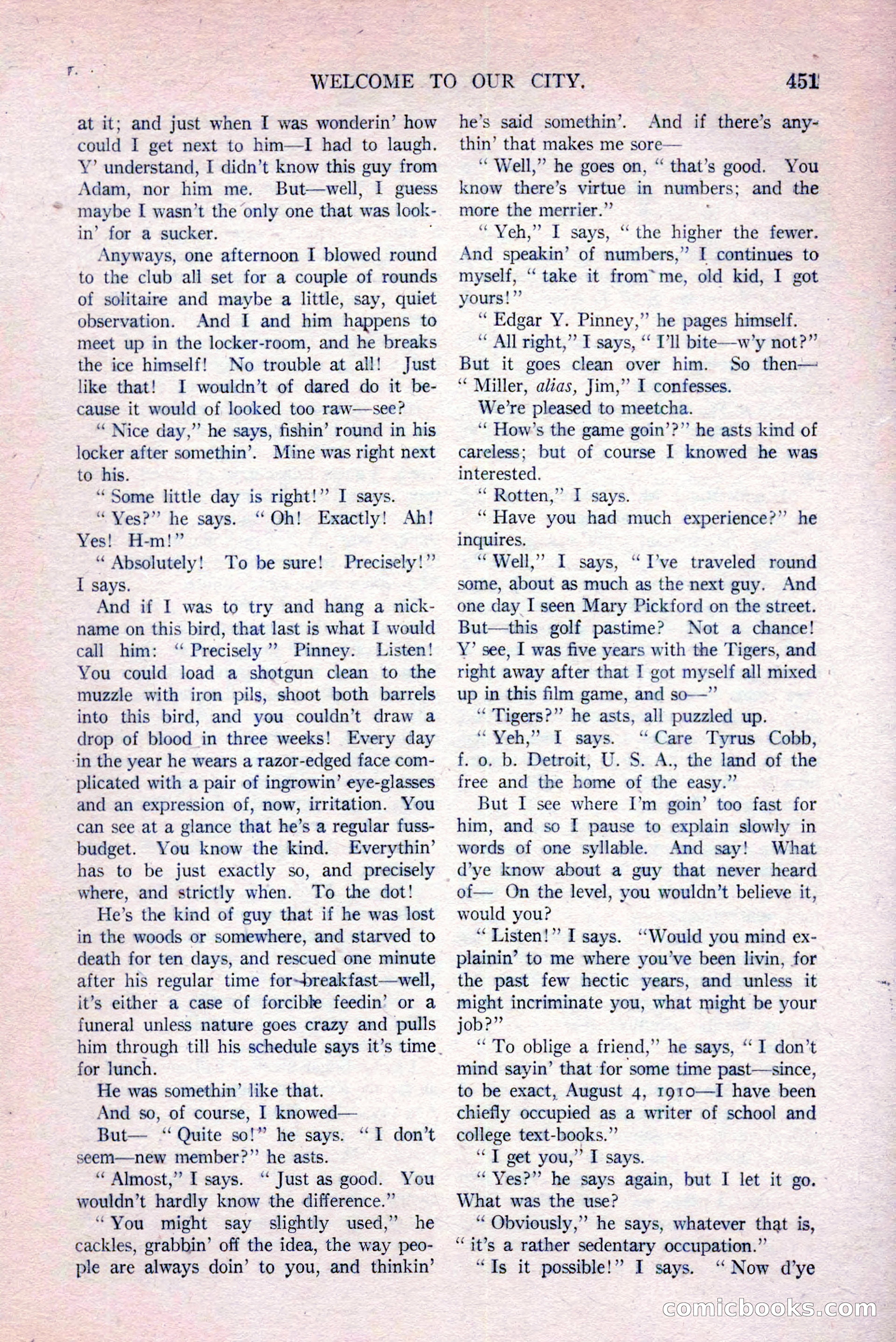 All-Story Weekly, March 29, 1919 — page 105 of 184