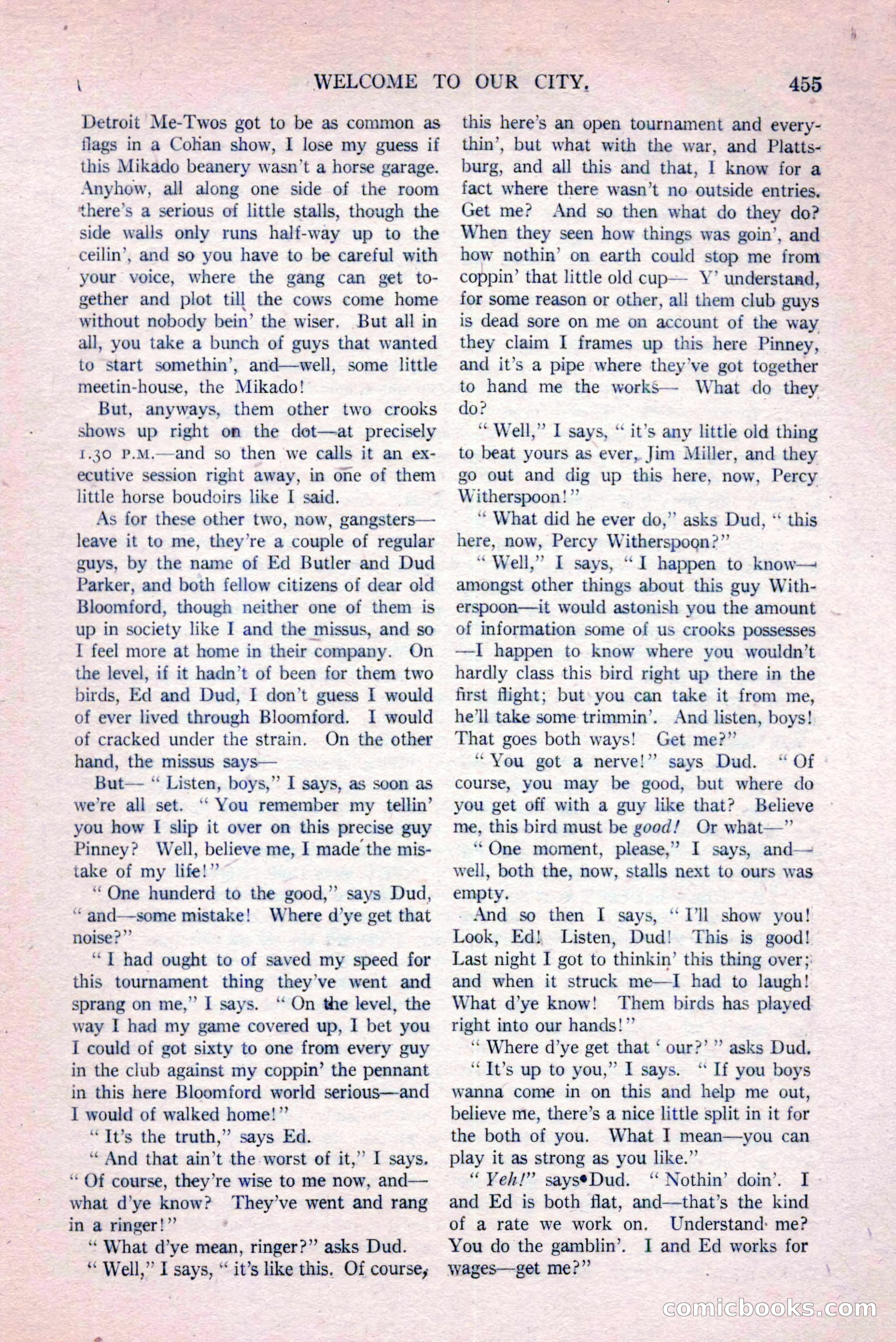 All-Story Weekly, March 29, 1919 — page 109 of 184