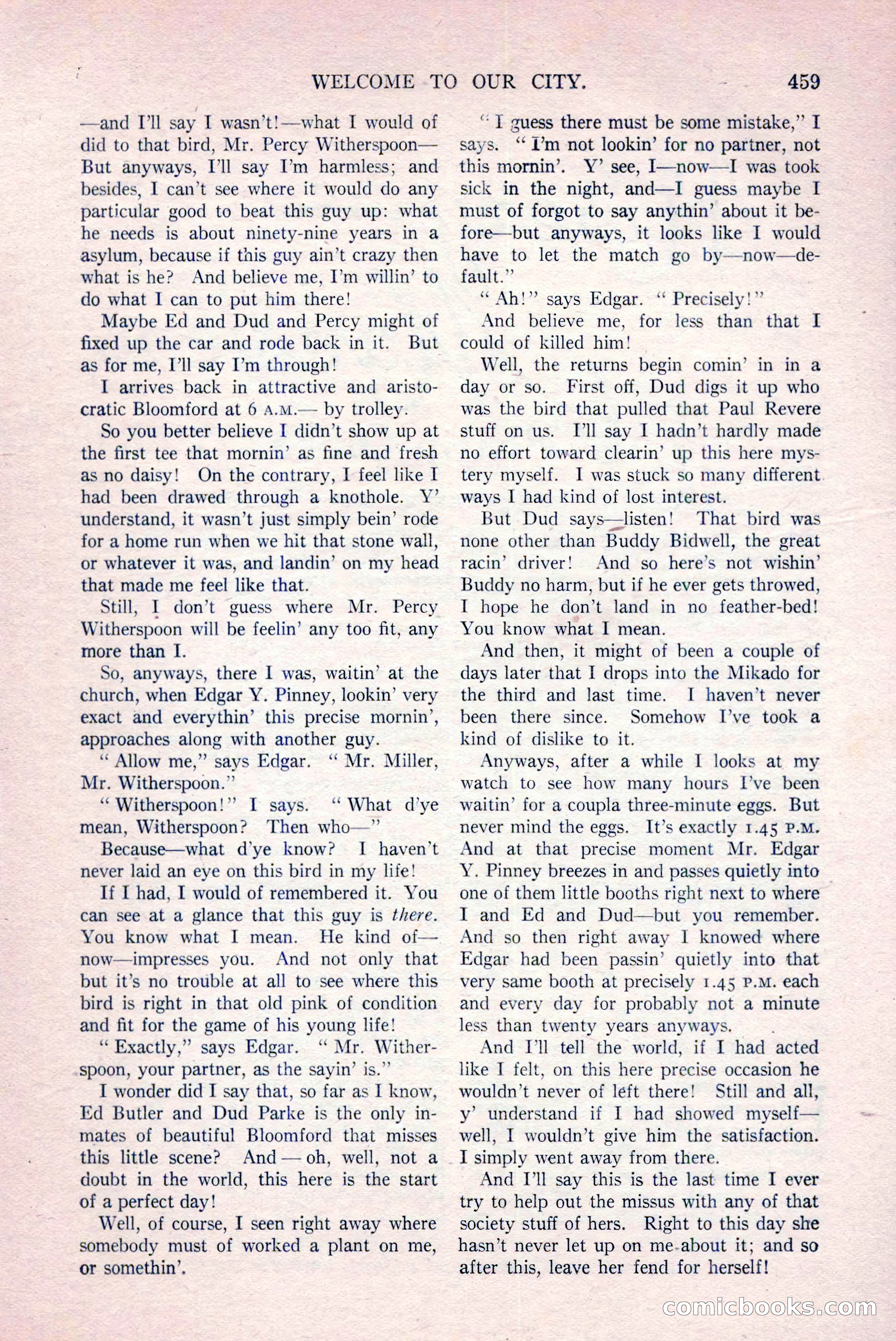 All-Story Weekly, March 29, 1919 — page 113 of 184