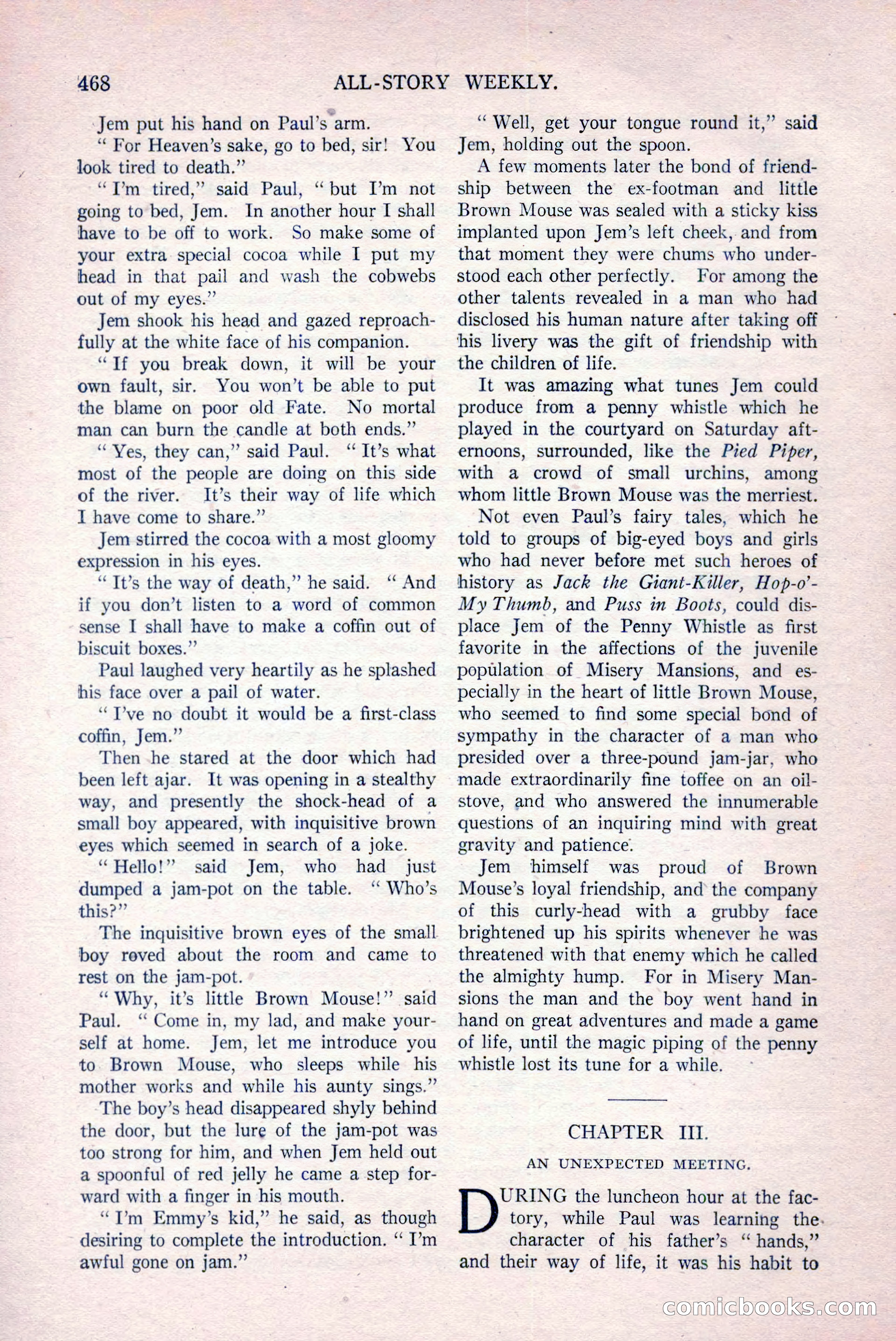 All-Story Weekly, March 29, 1919 — page 122 of 184