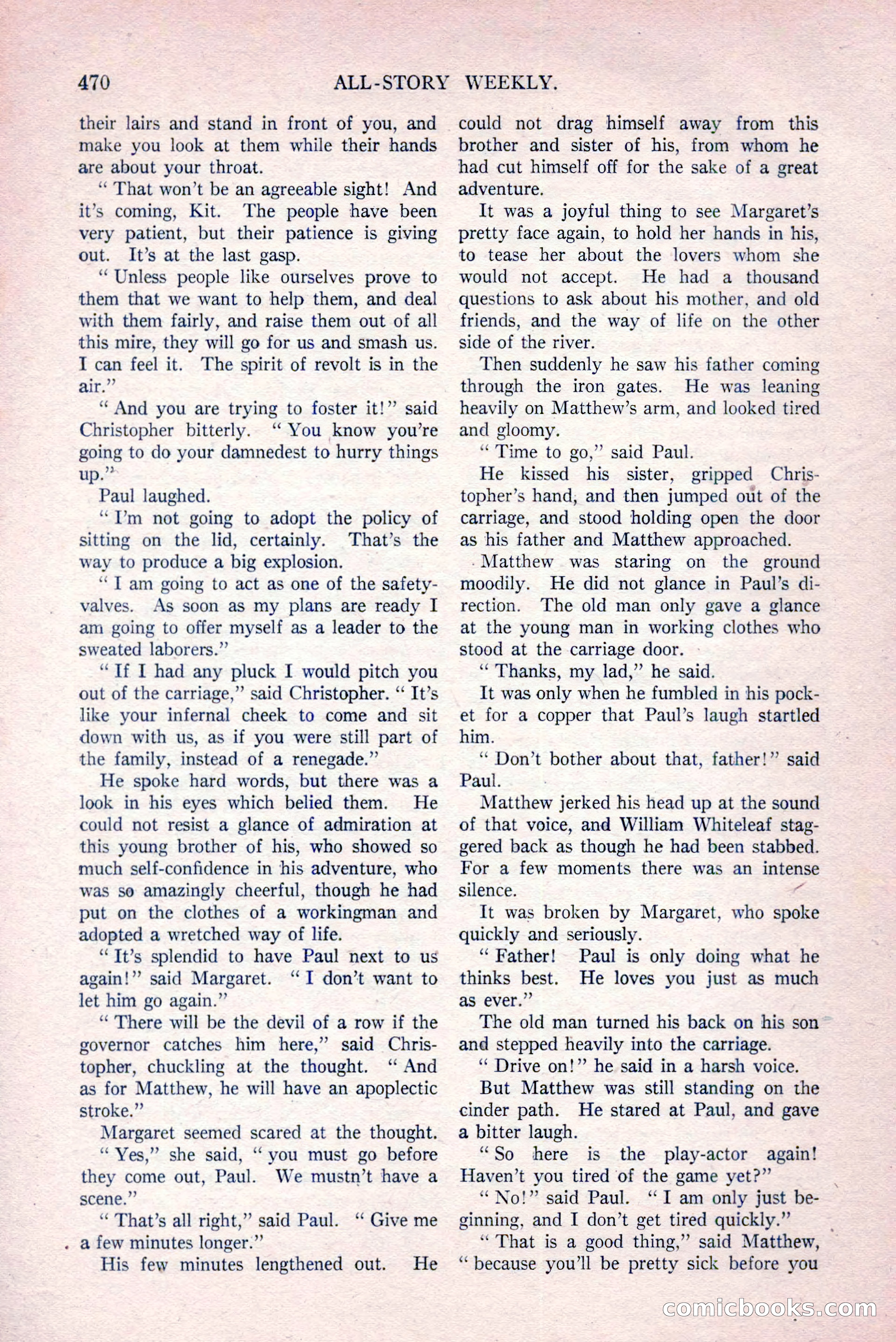 All-Story Weekly, March 29, 1919 — page 124 of 184