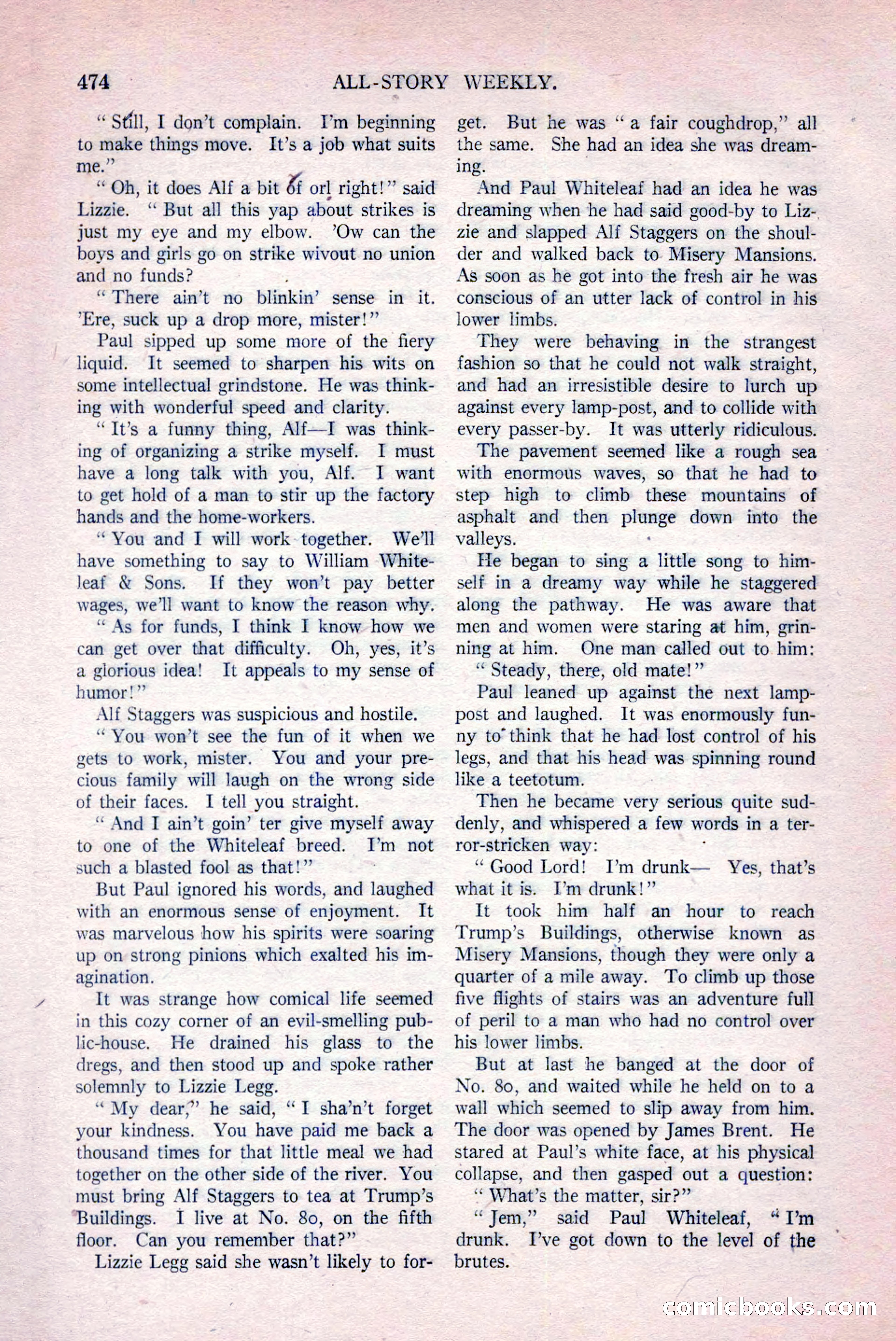 All-Story Weekly, March 29, 1919 — page 128 of 184