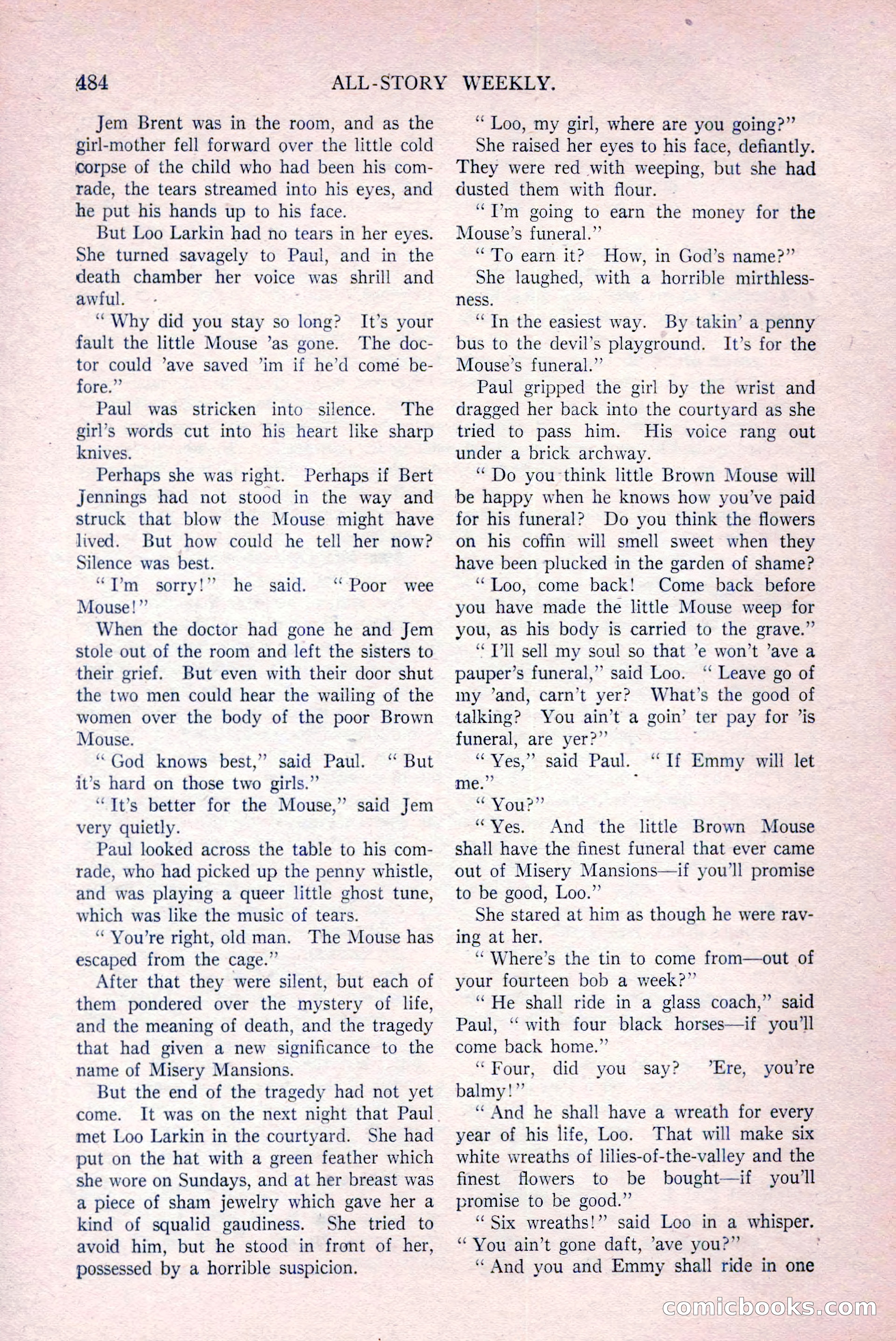 All-Story Weekly, March 29, 1919 — page 138 of 184
