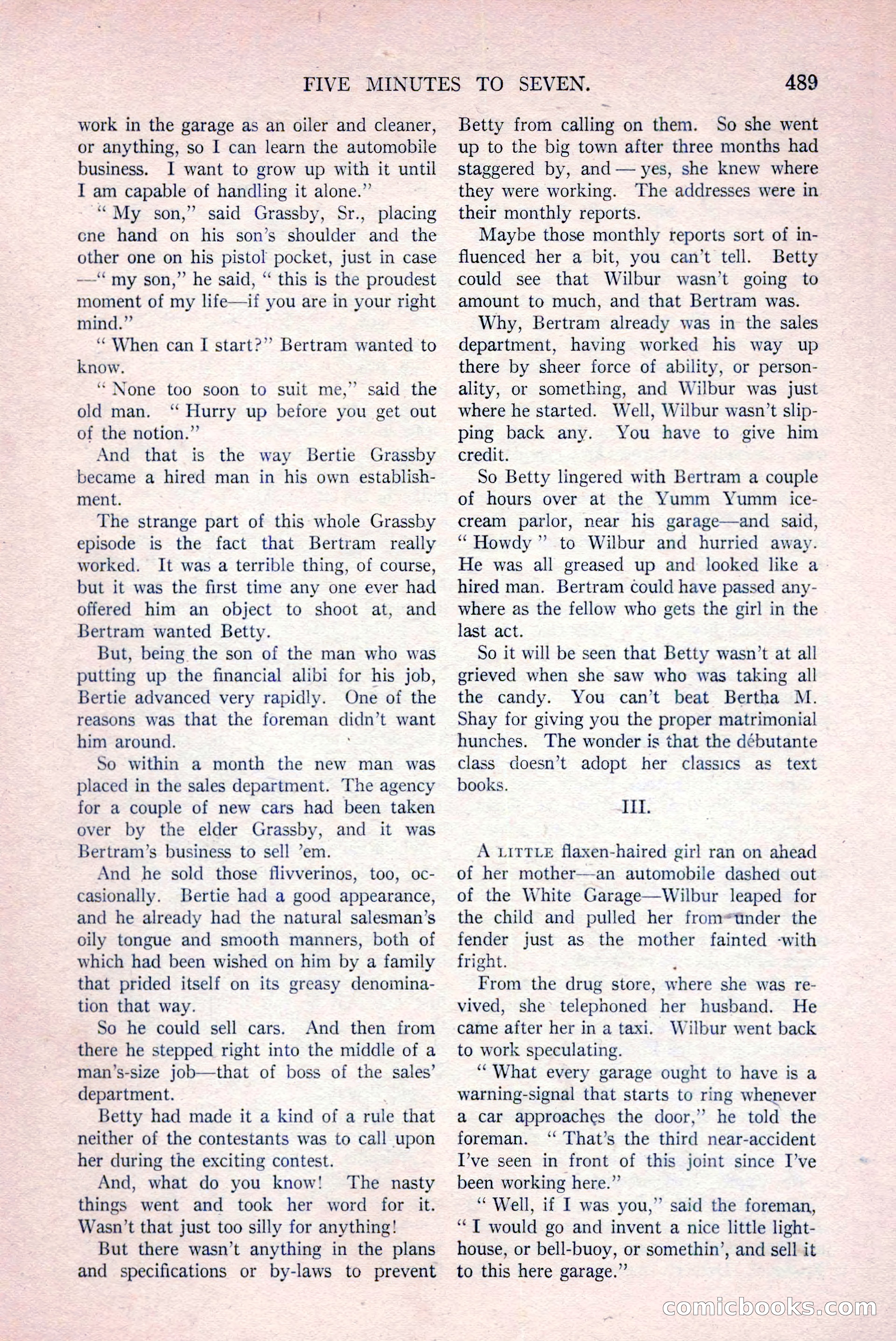 All-Story Weekly, March 29, 1919 — page 143 of 184