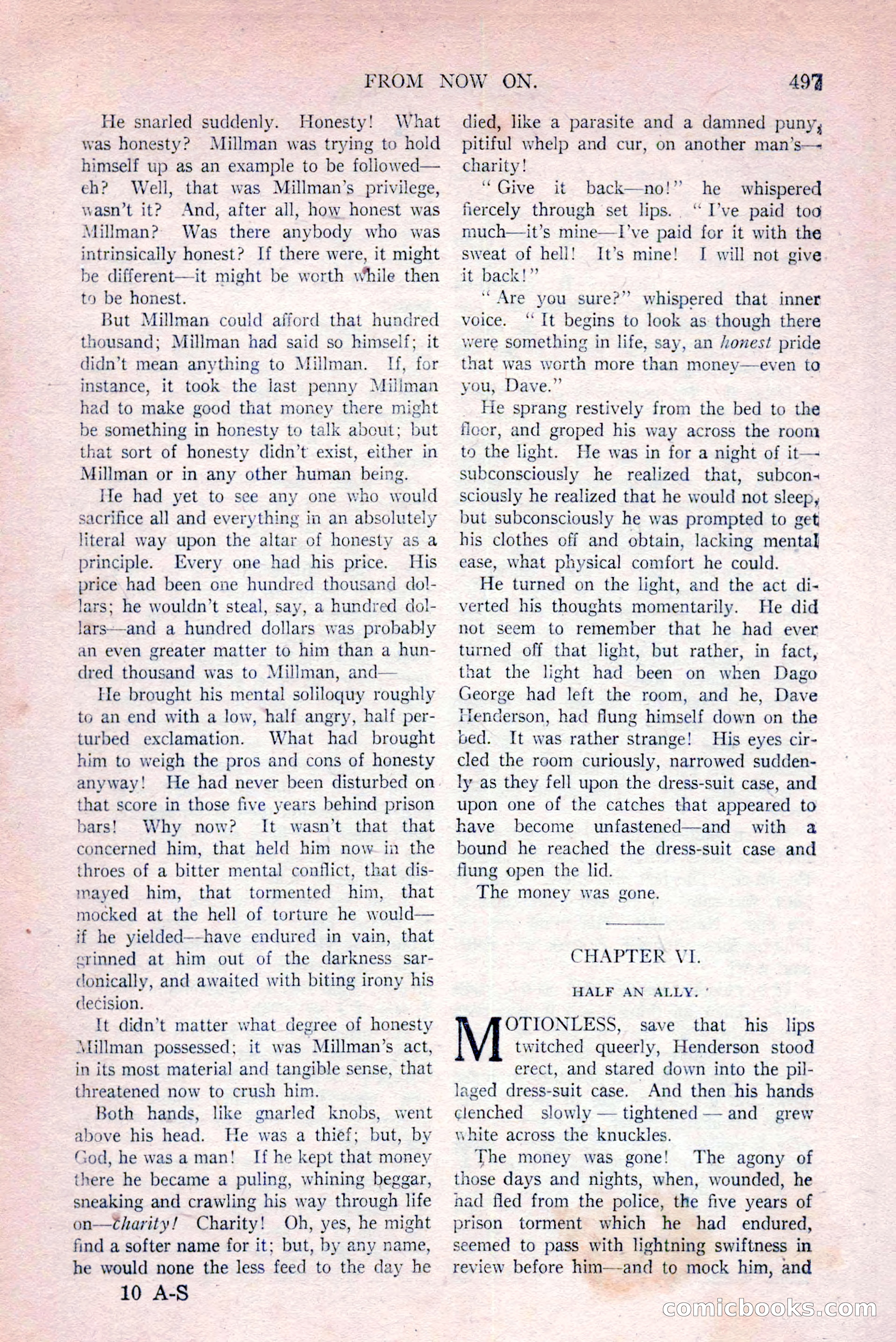 All-Story Weekly, March 29, 1919 — page 151 of 184