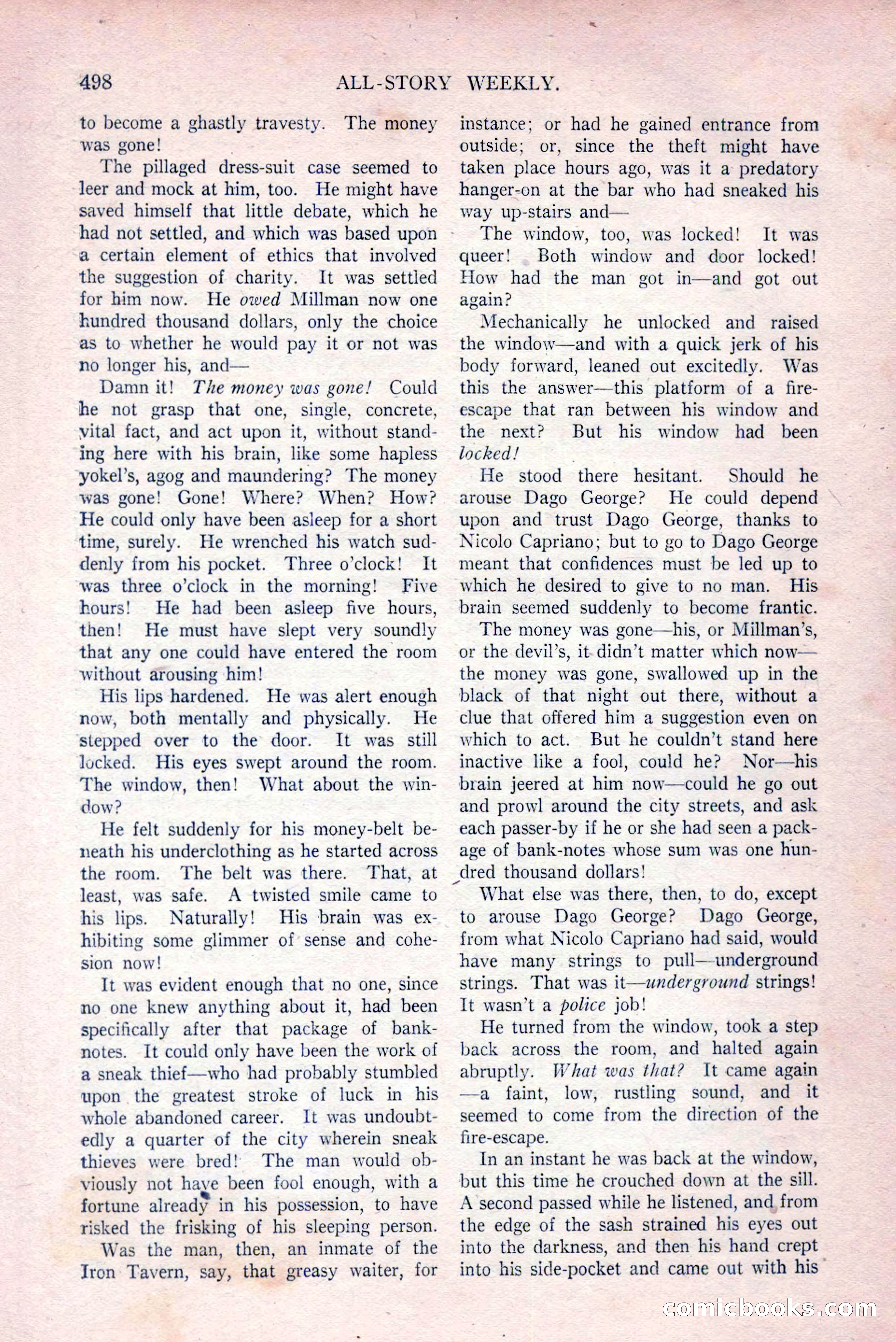 All-Story Weekly, March 29, 1919 — page 152 of 184