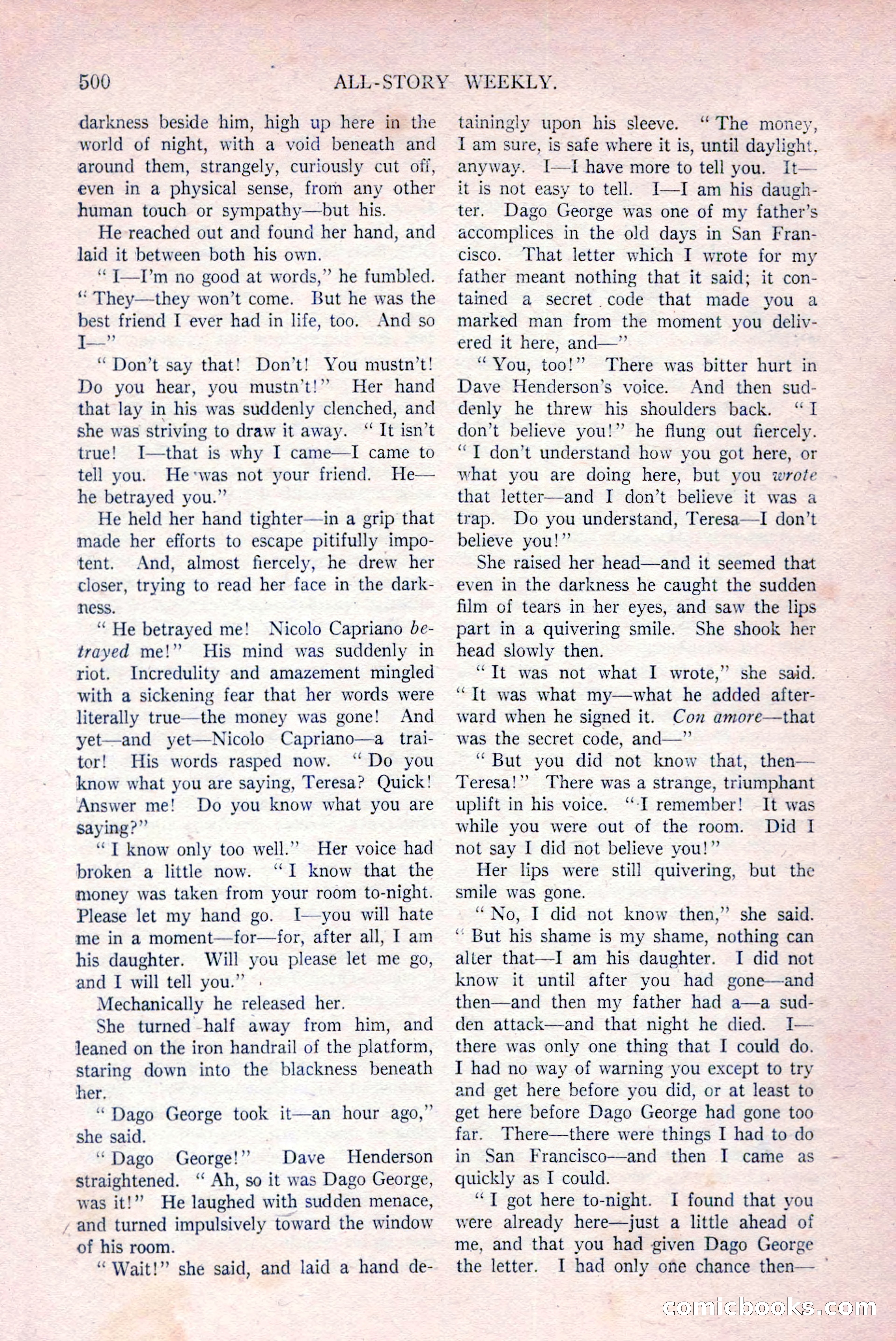 All-Story Weekly, March 29, 1919 — page 154 of 184