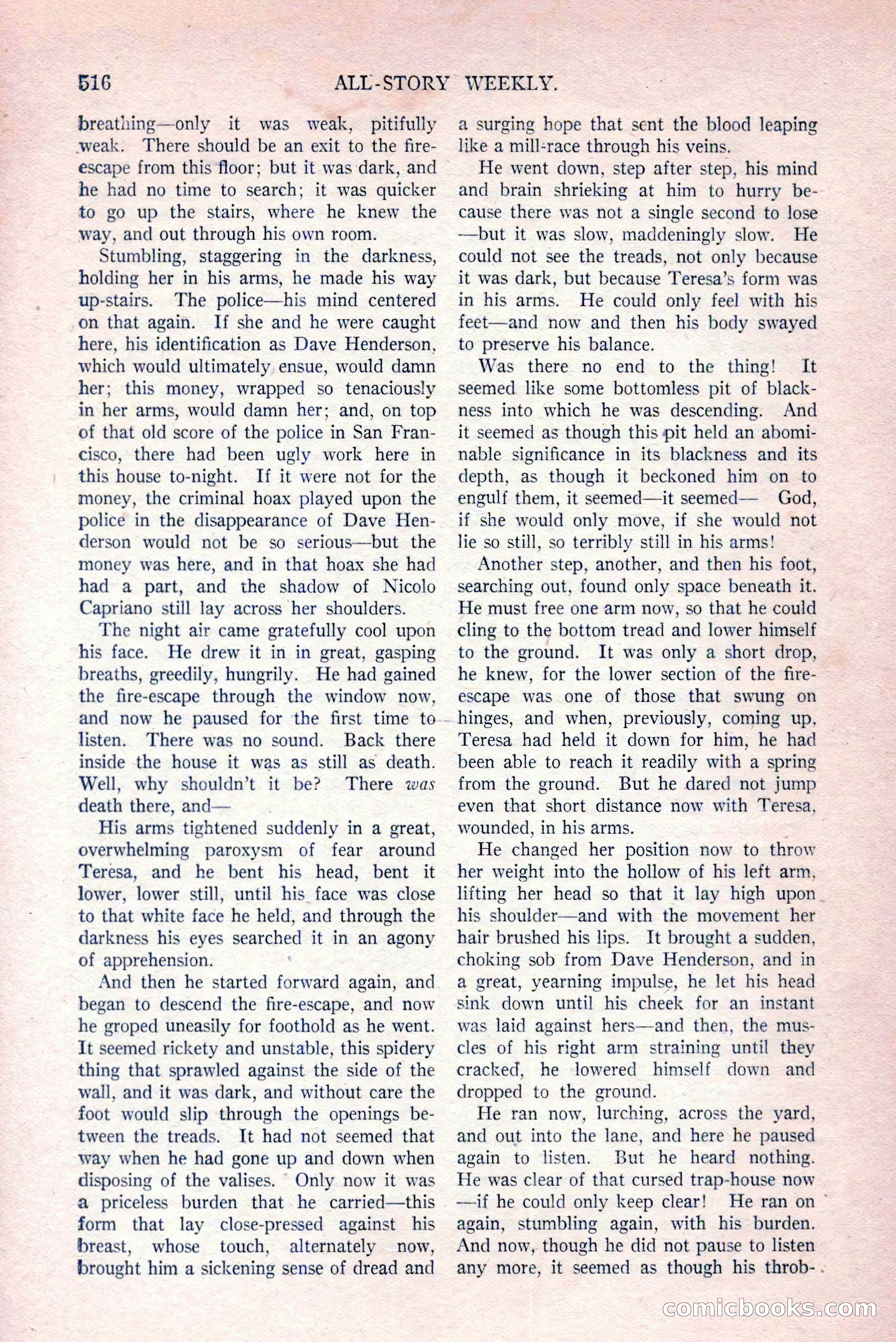 All-Story Weekly, March 29, 1919 — page 170 of 184