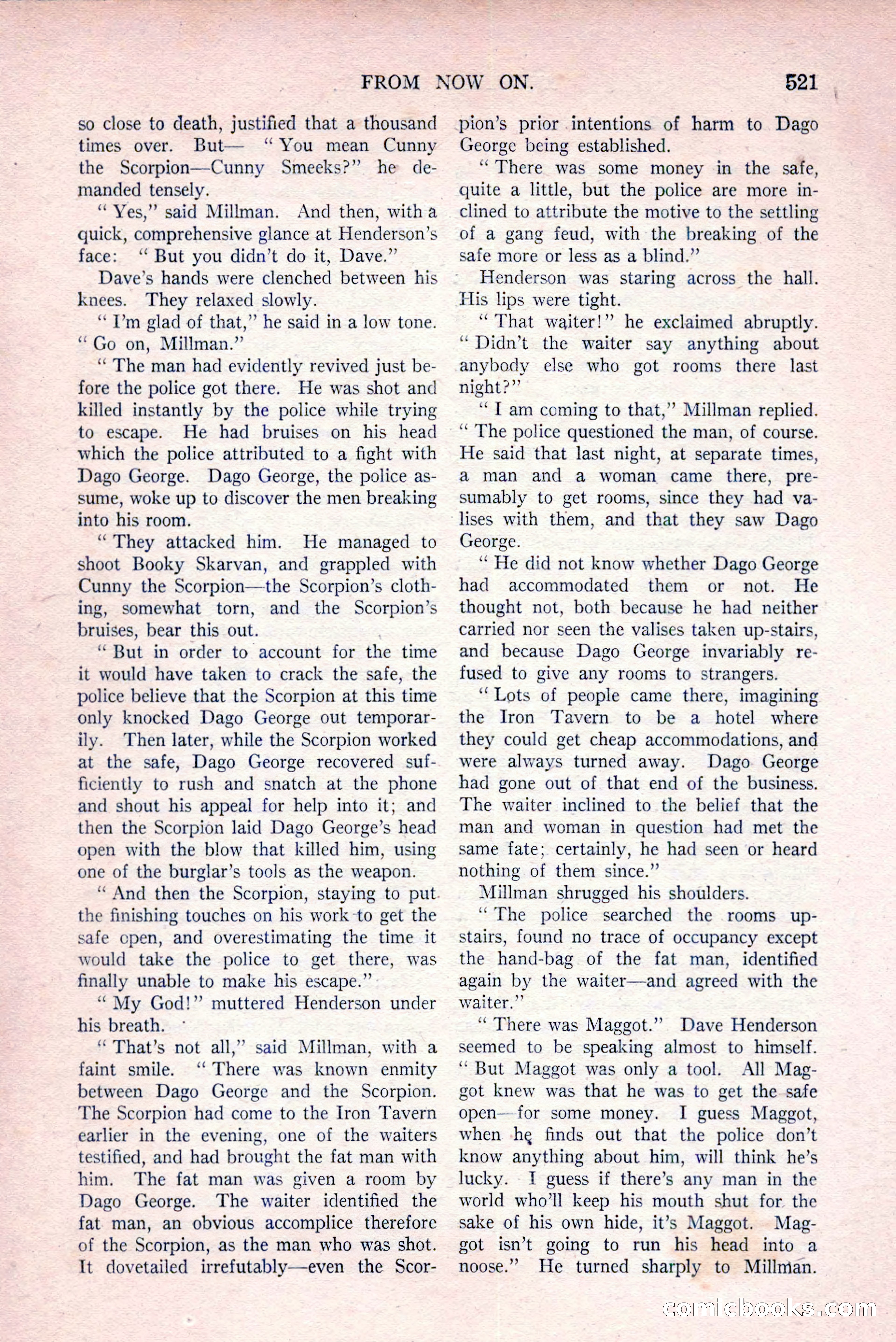 All-Story Weekly, March 29, 1919 — page 175 of 184