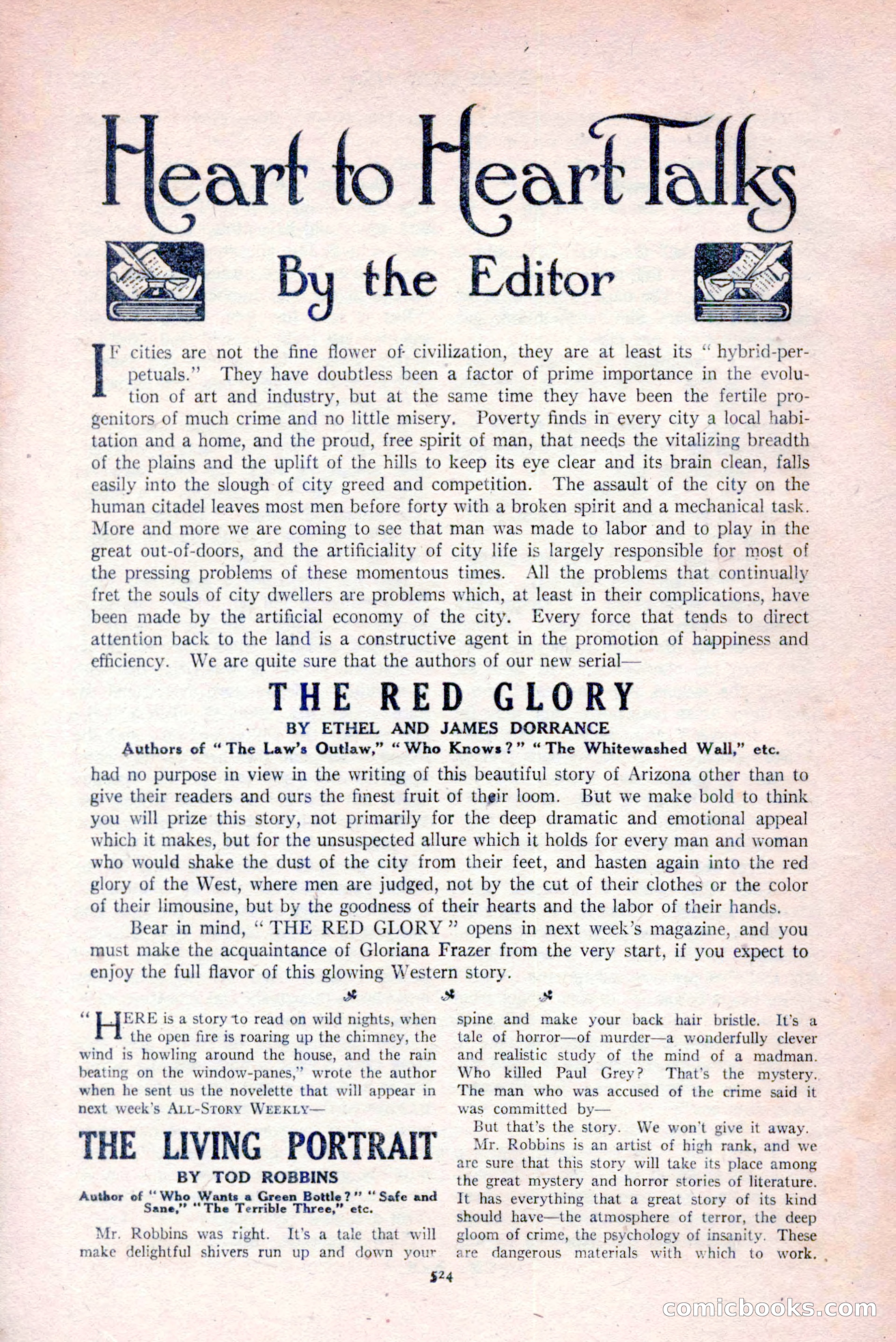All-Story Weekly, March 29, 1919 — page 178 of 184