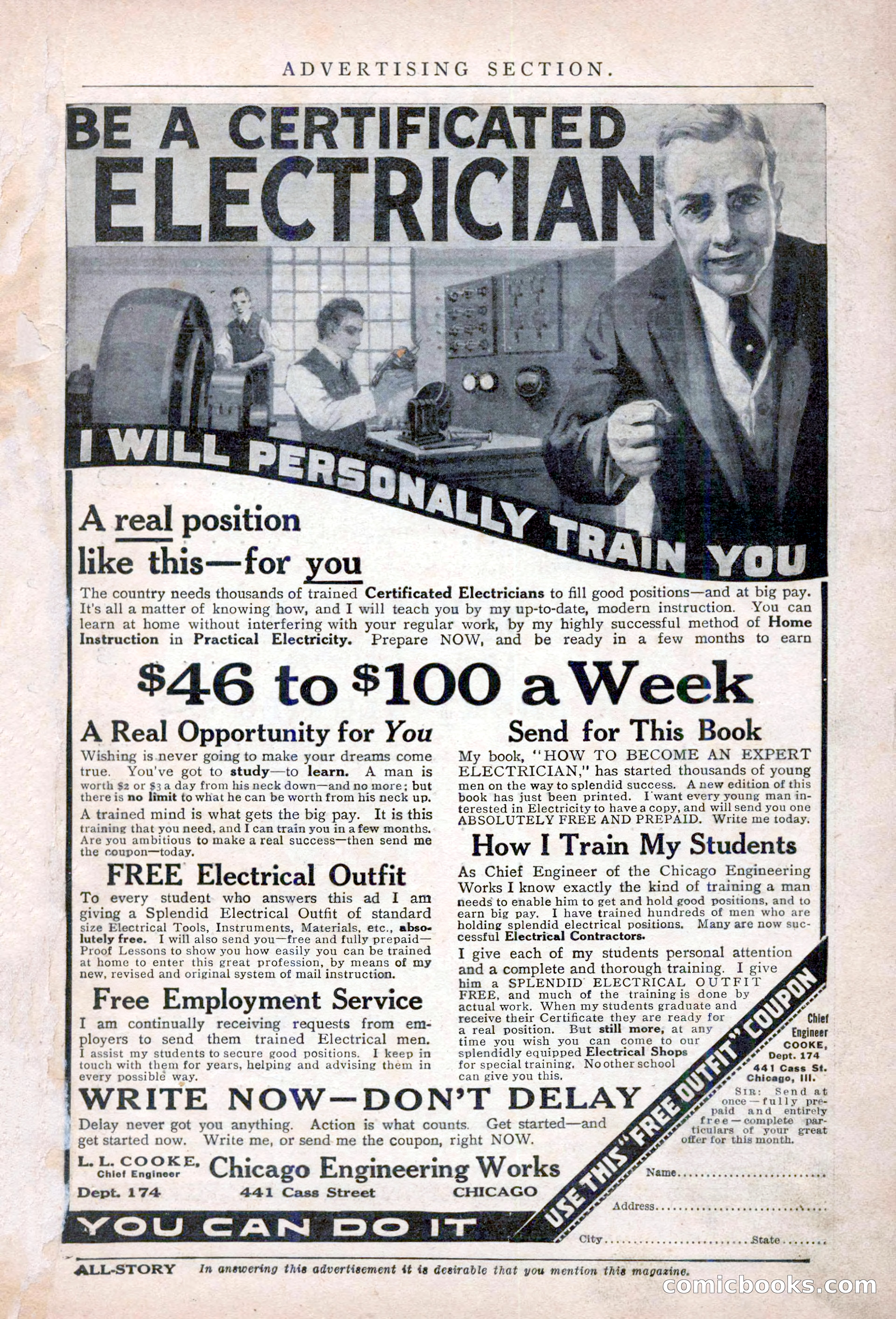 All-Story Weekly, April 5, 1919 — page 3 of 196