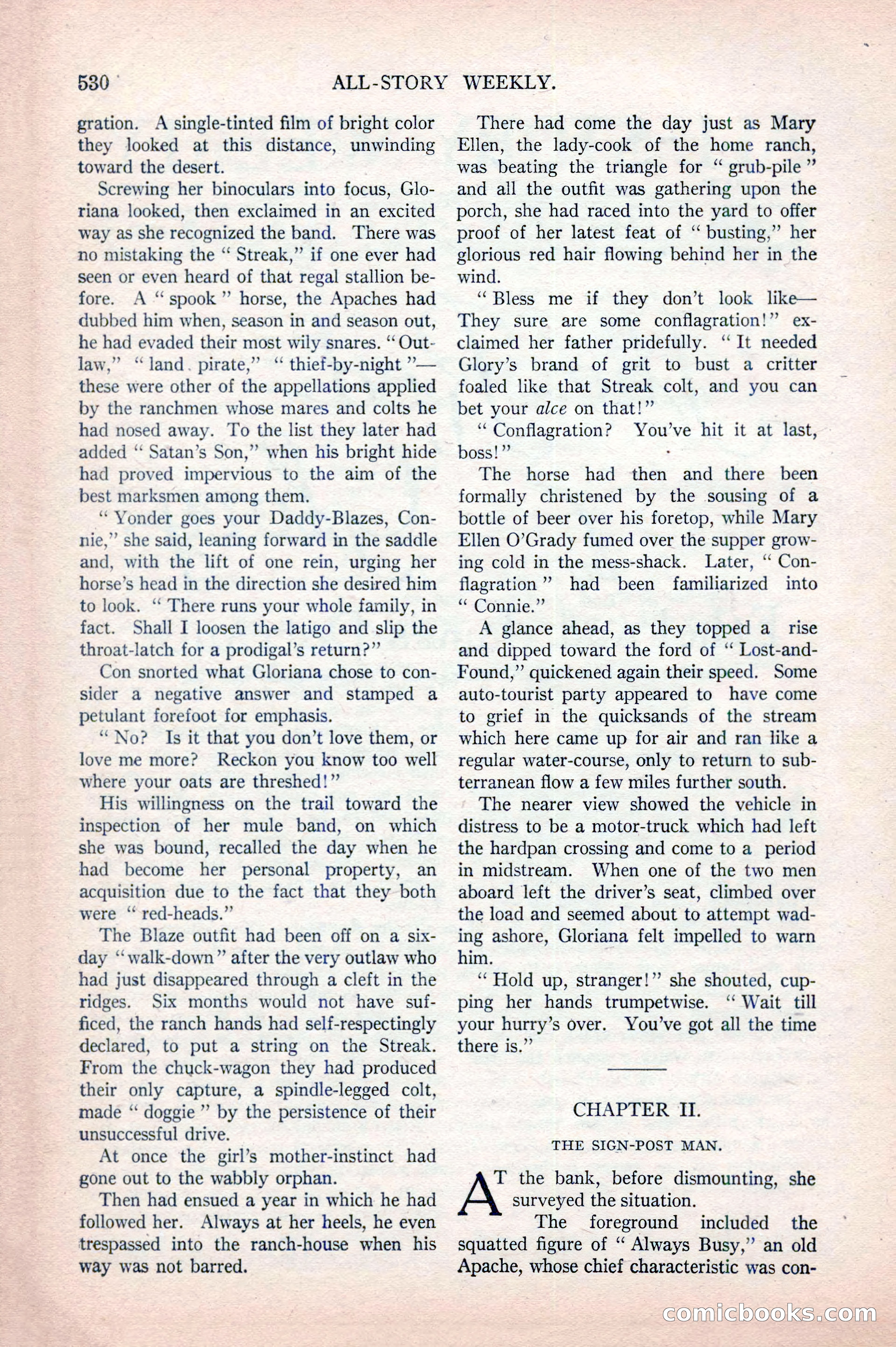 All-Story Weekly, April 5, 1919 — page 12 of 196