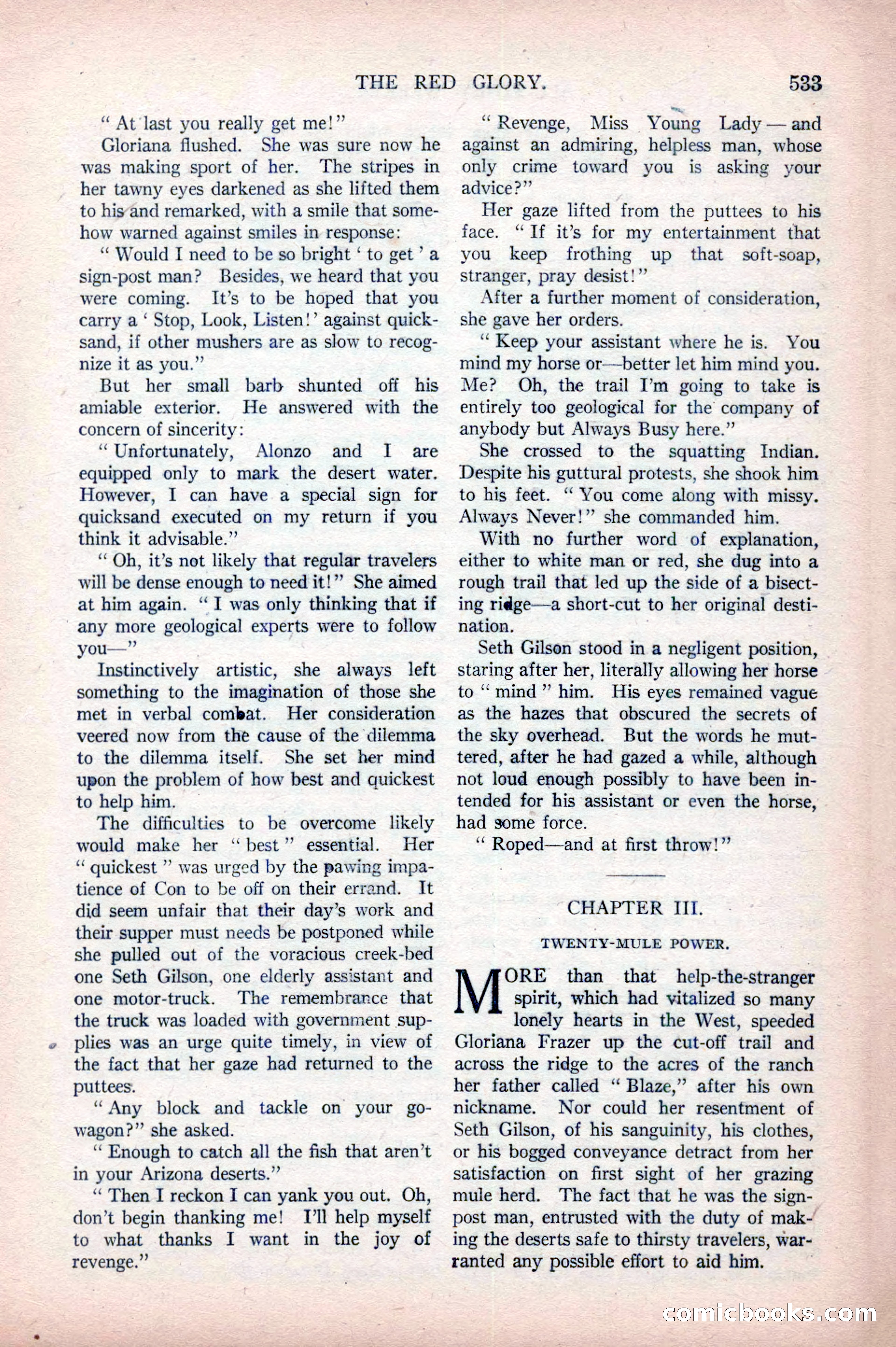 All-Story Weekly, April 5, 1919 — page 15 of 196