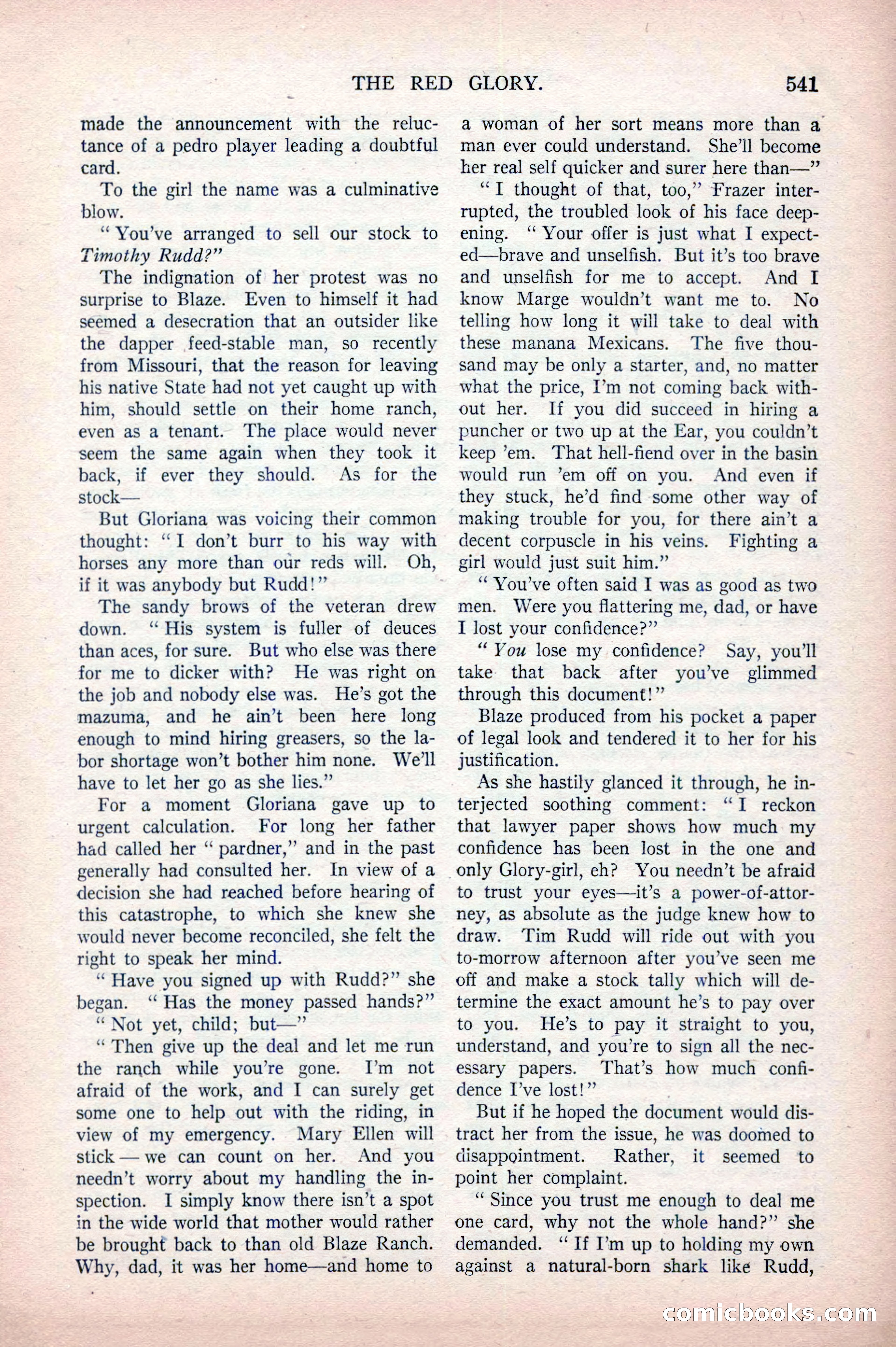 All-Story Weekly, April 5, 1919 — page 23 of 196