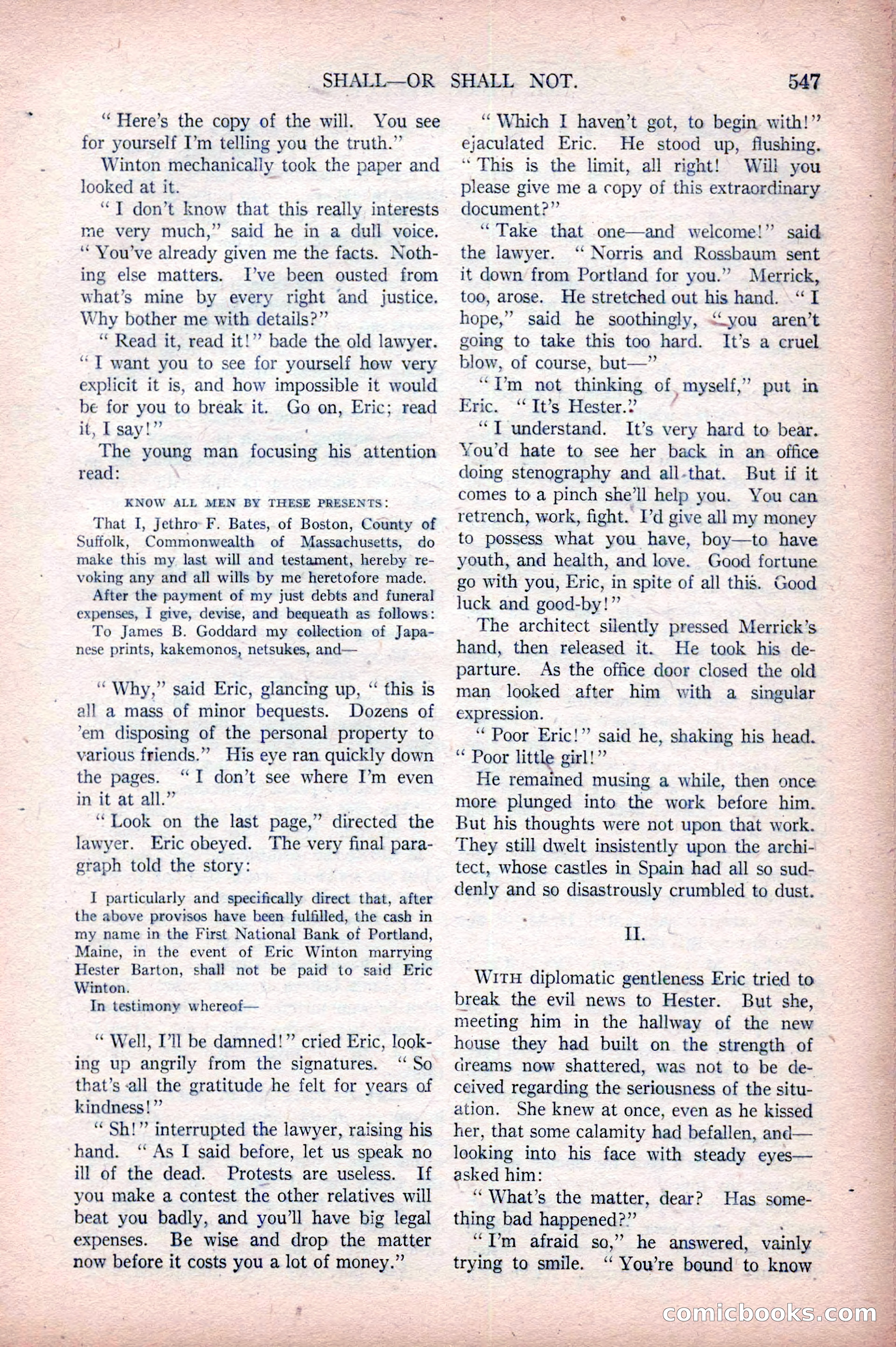 All-Story Weekly, April 5, 1919 — page 29 of 196